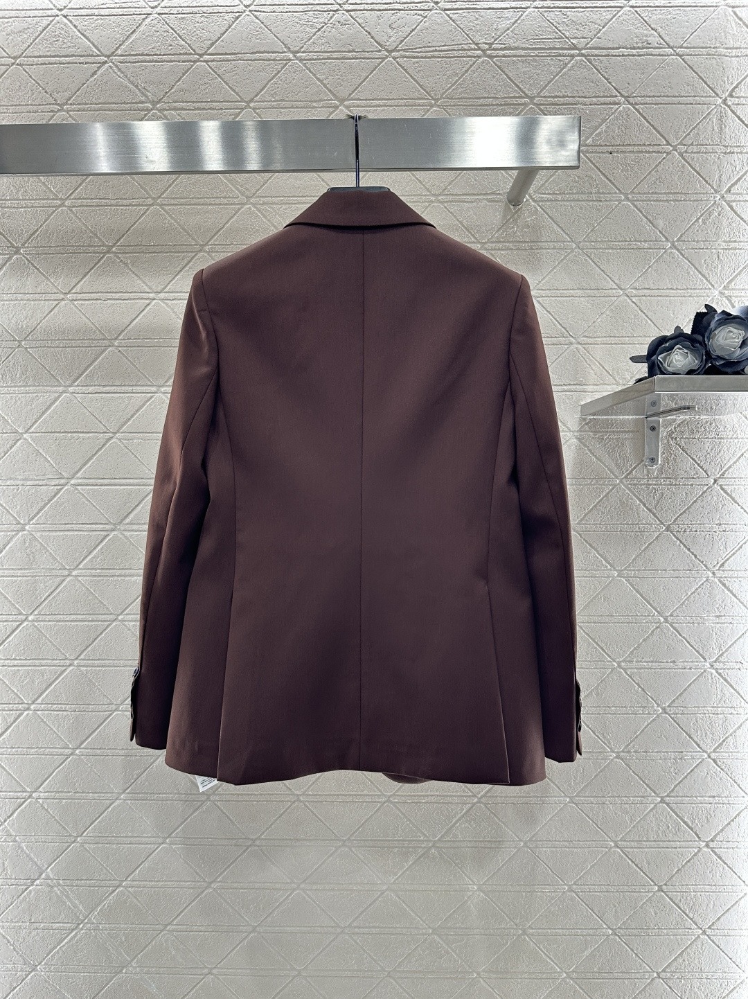 ♥Gucc*♥2025新品上架 正肩翻领西装外套长裤套装定制YB进口材质 质感光泽高级 垂顺有型 正肩廓