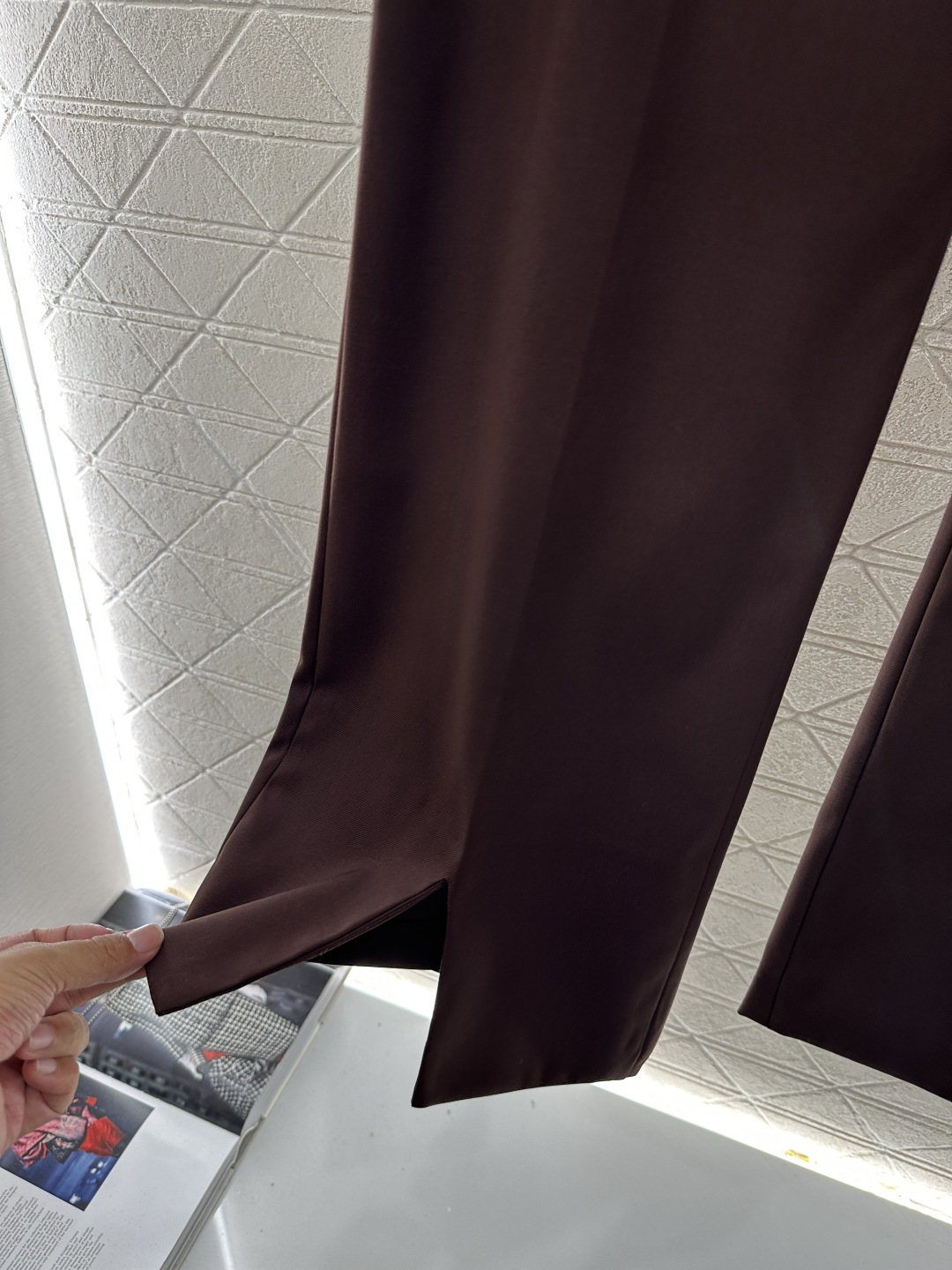 ♥Gucc*♥2025新品上架 正肩翻领西装外套长裤套装定制YB进口材质 质感光泽高级 垂顺有型 正肩廓