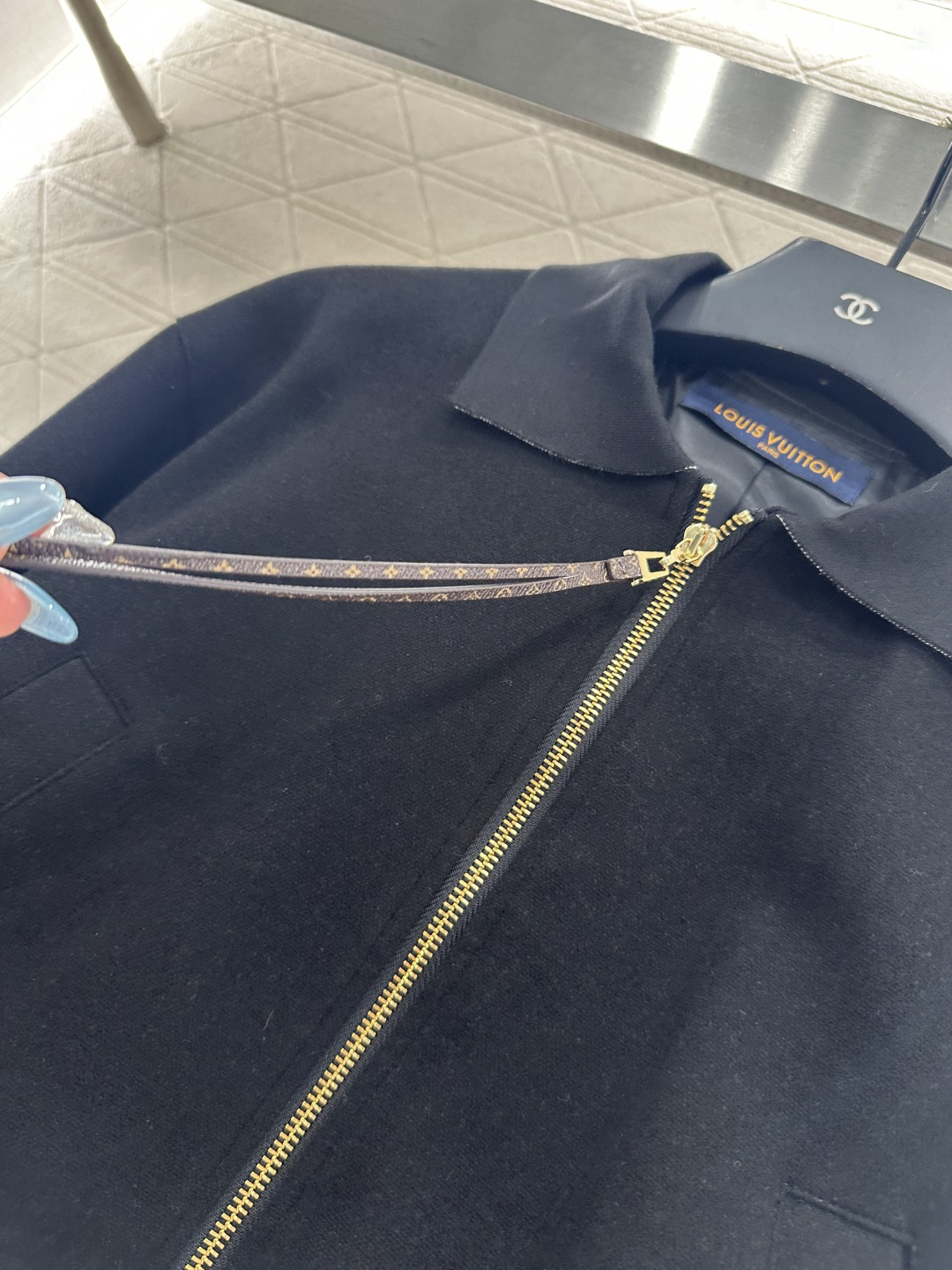 ♥louis vuitto*♥2025新品上架 休闲棒球夹克外套定制YB斜纹全棉材质 质感高级 穿搭舒适