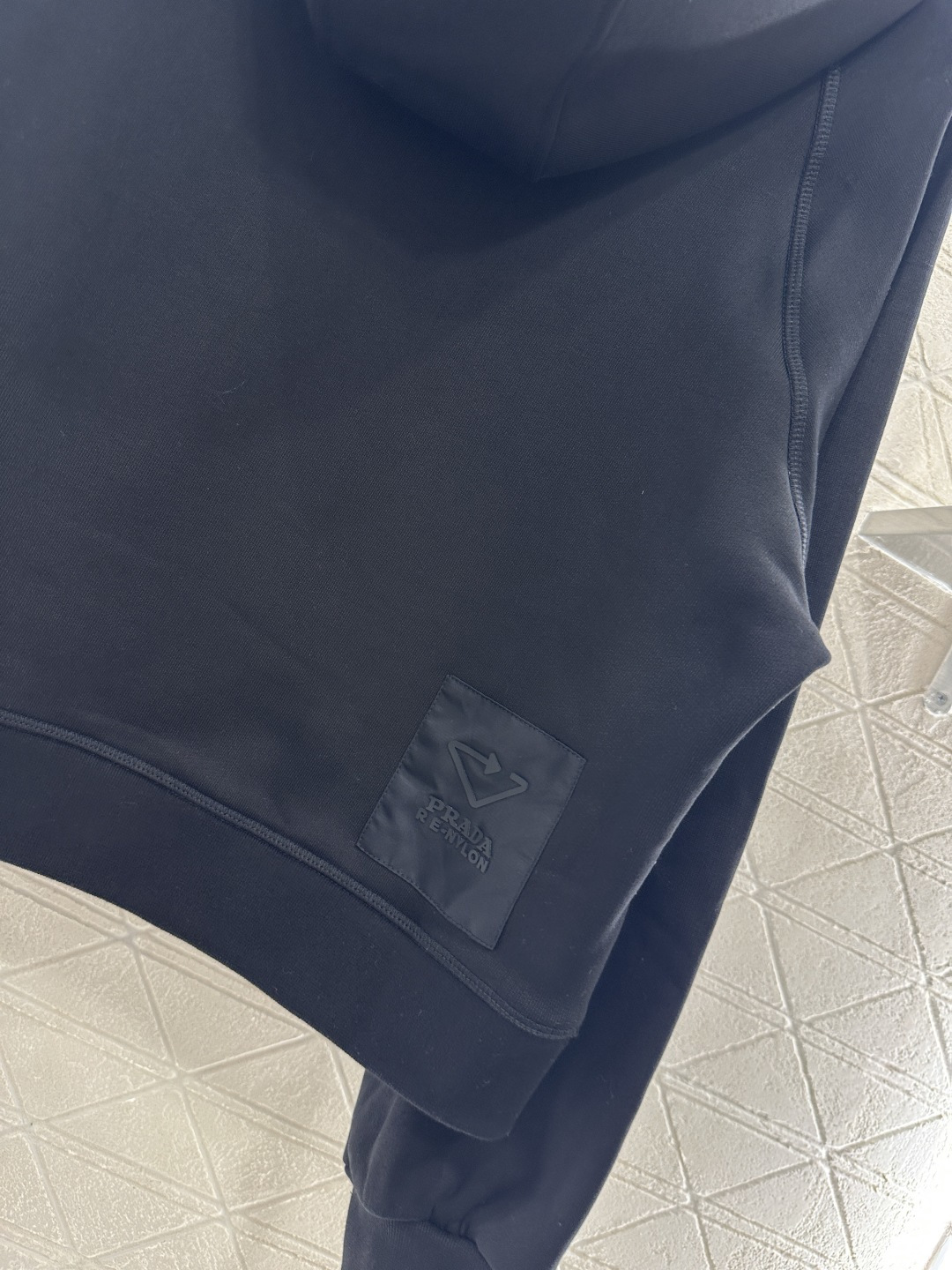 ♥Prad*♥2025新品上架 连帽字母卫衣长裤套装定制YB原生全棉材质 柔软亲肤 久洗不易变形气球 质