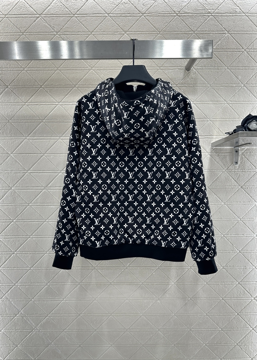 ♥Louis vuitto*♥2025新品上架 两面穿连帽外套长裤套装定制YB斜纹全棉材质 质感光泽 舒