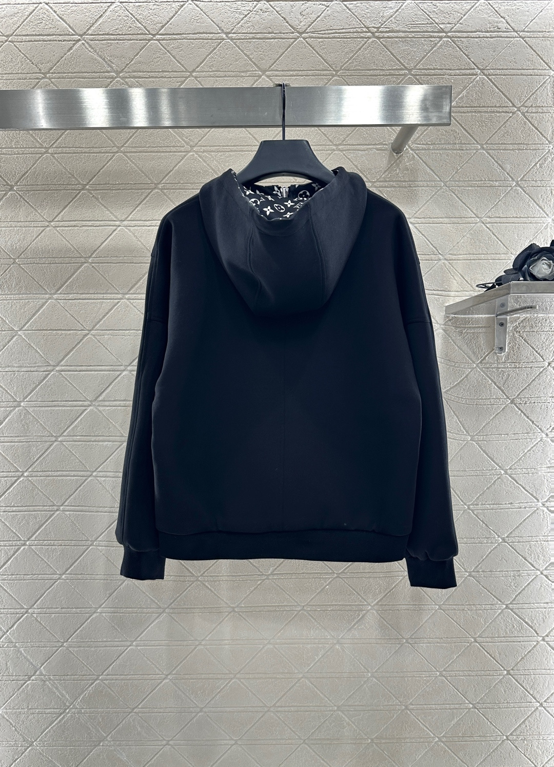 ♥Louis vuitto*♥2025新品上架 两面穿连帽外套长裤套装定制YB斜纹全棉材质 质感光泽 舒