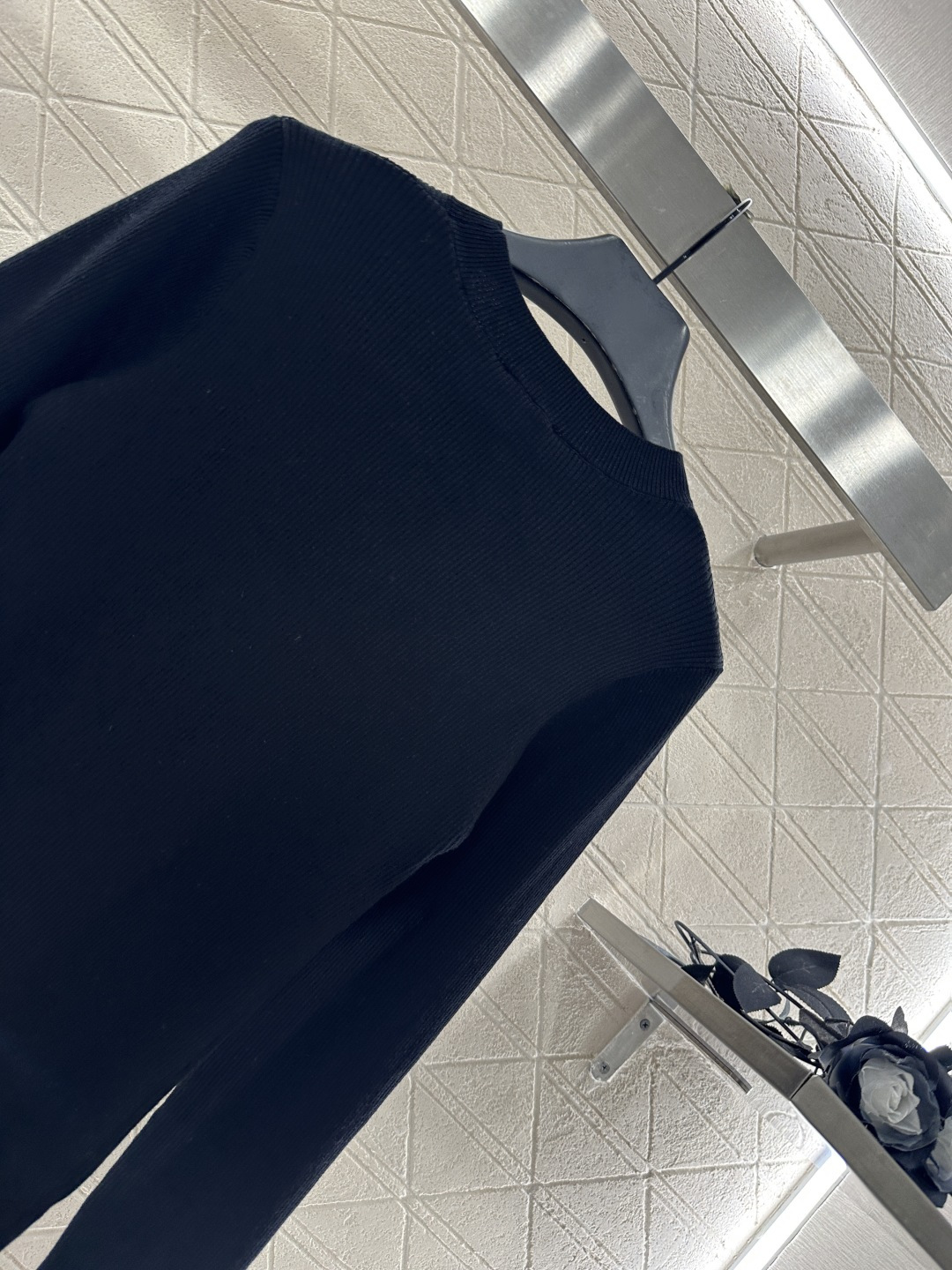 ♥Chane*♥2025新品上架 蝴蝶结长袖毛衣定制YB棉毛纱线织造 柔软细腻 质感舒适 圆领针织长袖 