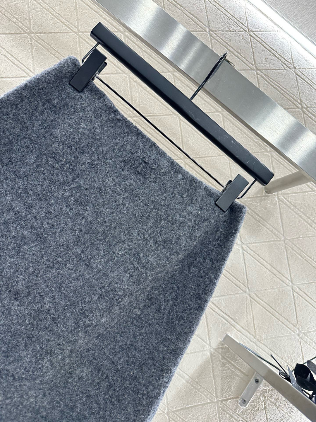 ♥Miumi*♥2025新品上架 圆领羊毛粗呢外套短裙套装定制YB进口羊毛呢材质，质感还原，肌理感明显，