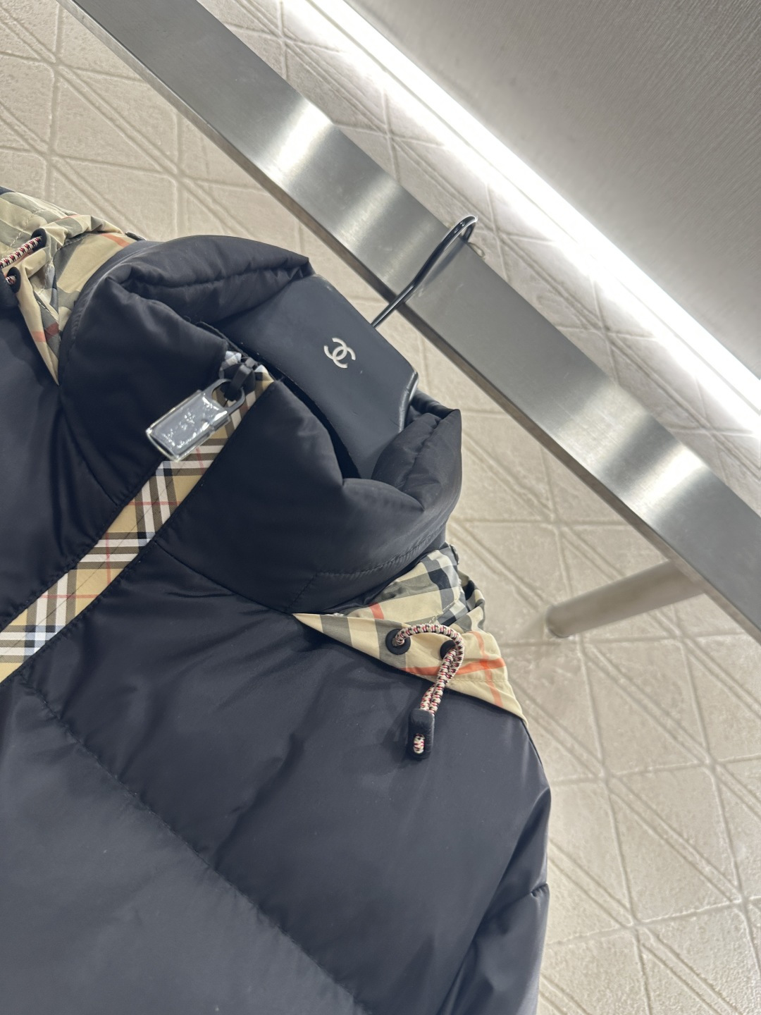 ♥BBR*♥2025新品上架 隐藏可拆卸连帽羽绒外套定制YB防风防水尼龙材质，质感上乘，隐藏可拆卸连帽拉