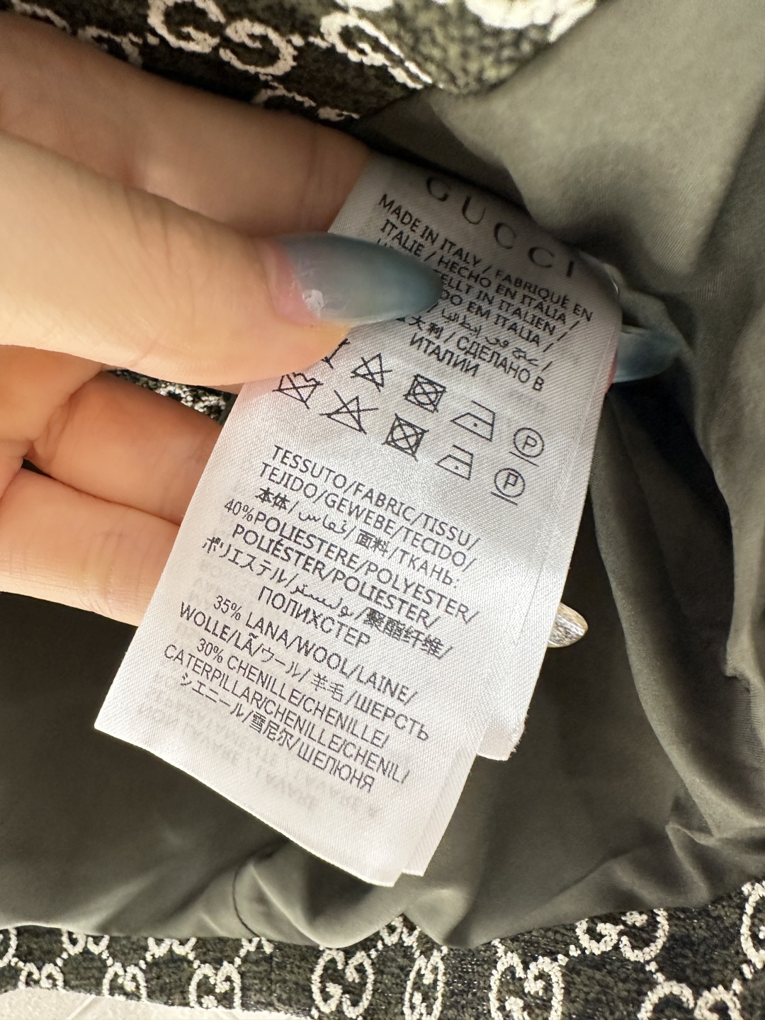 ♥Gucc*♥2025新品上架 翻领提花短款西装短裙套装定制YB进口羊毛提花材质,成衣质感品相绝佳,翻领