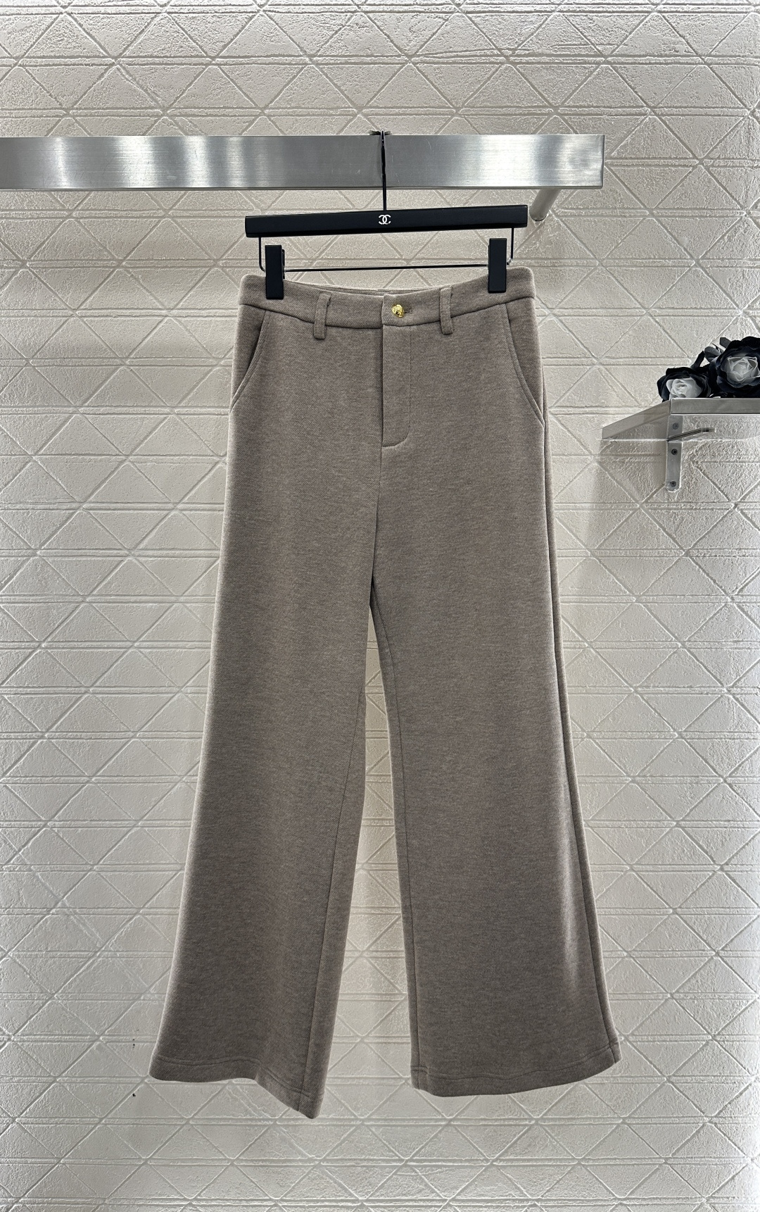 ♥Celin*♥2025新品上架 圆领西服洋装外套长裤套装定制YB进口羊毛呢材质，质感光泽，品相高级，短