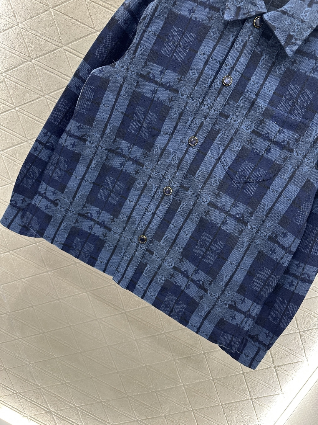 ♥Louis vuitto*♥2025新品上架 格纹提花夹克外套定制YB进口提花材质，高级重工，品相十足