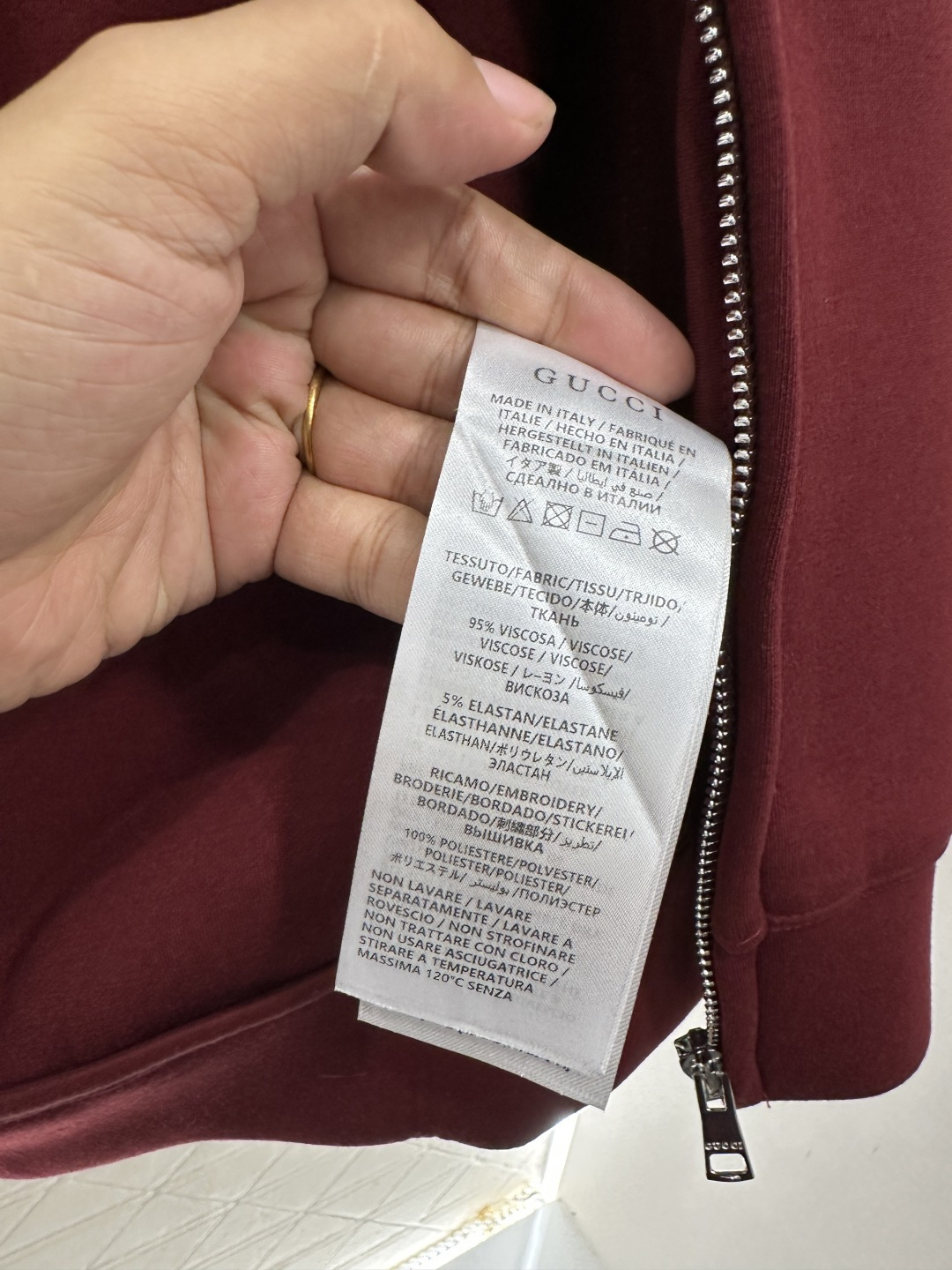 ♥Gucc*♥2025新品上架 连帽抽绳卫衣外套定制YB进口空气全棉材质，秋冬保暖舒适，挺括有型，连帽拉