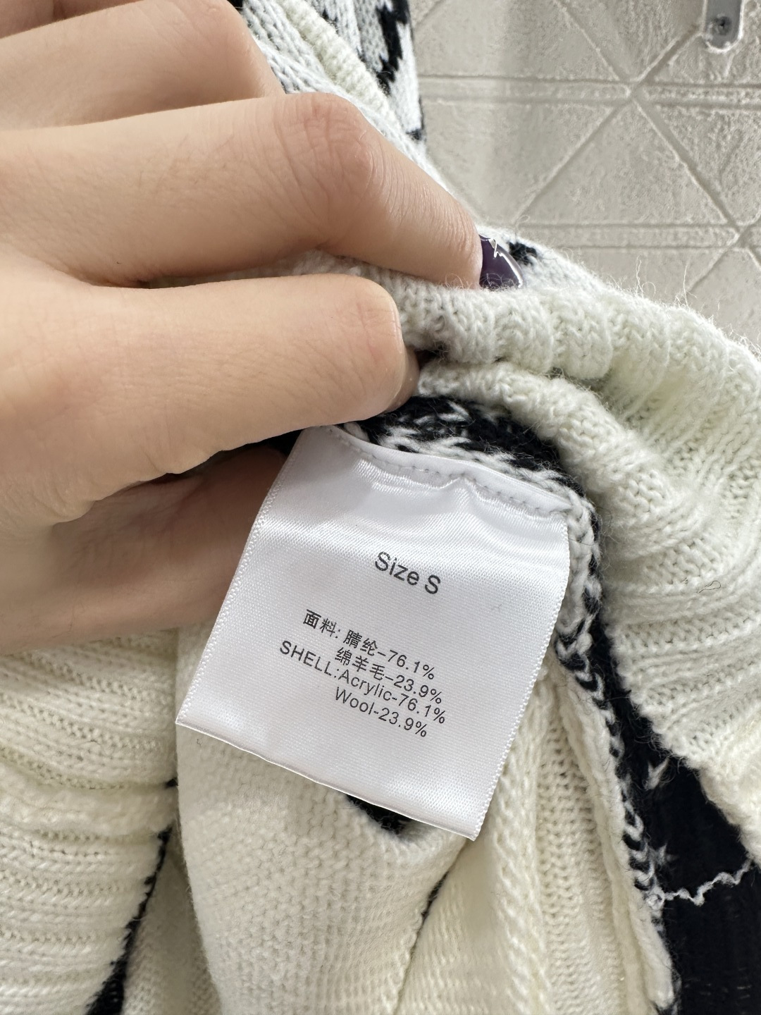 ♥Eudemenni*♥2025新品上架 翻领拉链费尔岛针织外套定制YB羊毛纱线织造，质感高级，舒适柔软