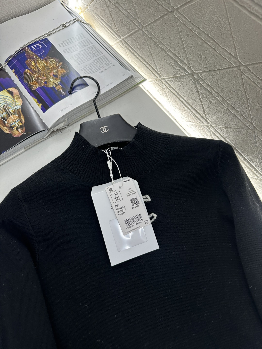 ♥Chane*♥2025新品上架 立领针织打底25coco滑雪🎿系列#定制YB羊毛纱线织造，质感细腻，穿