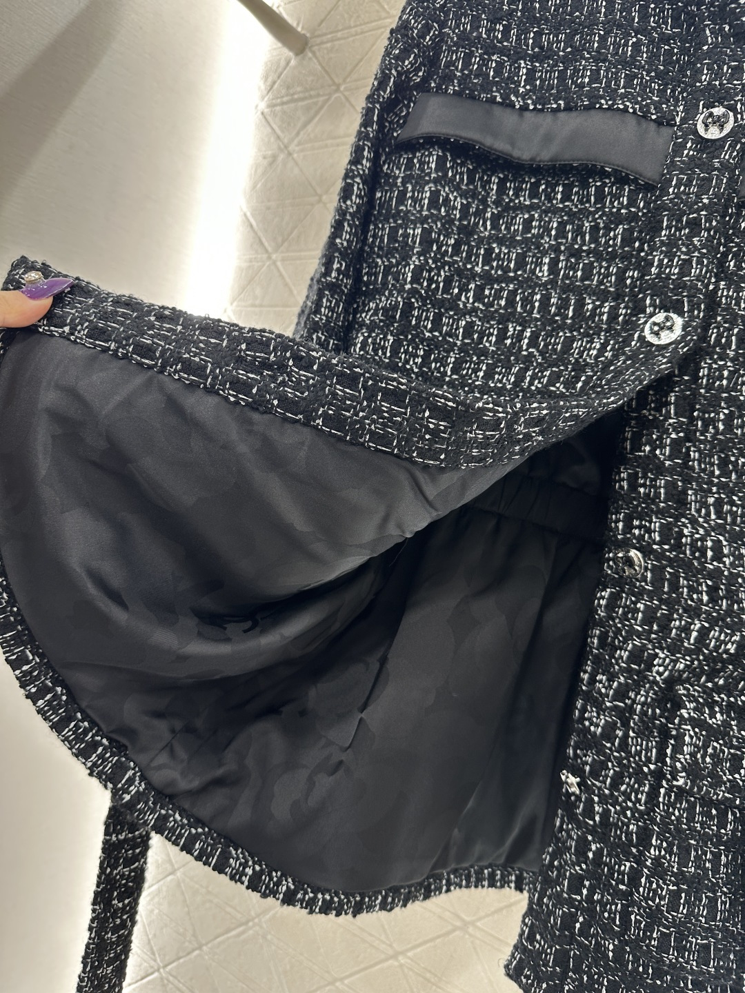 ♥Chane*♥2025新品上架 编织腰带洋装外套定制YB进口粗纺羊毛呢材质，肌理明显，毛料肉眼可见，质