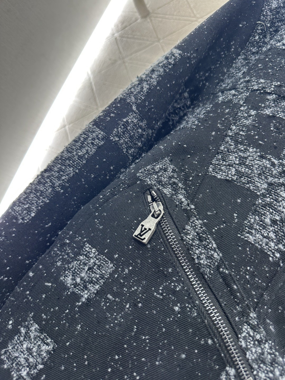 ♥Louis vuitto*♥2025新品上架 格纹提花夹克外套定制YB进口提花棉材质，高级重工，品相十