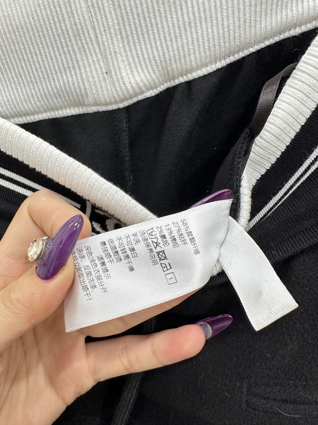 ♥Chane*♥2025新品上架 高腰织带抽绳阔腿长裤定制YB进口棉纶材质，面料柔软舒适，光泽细腻，高腰