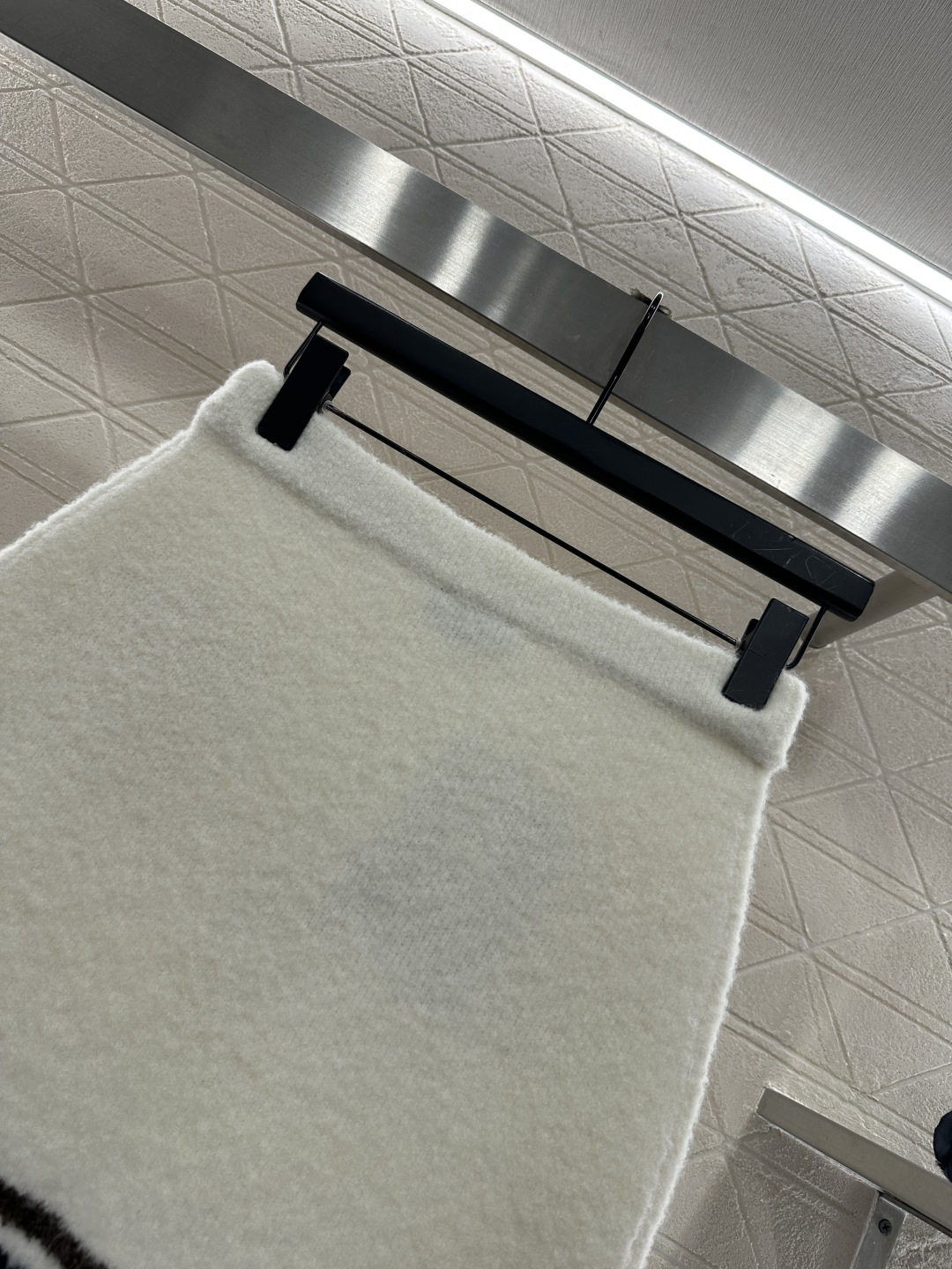 ♥Chane*♥2025新品上架 羊绒针织条纹包臀短裙25coco滑雪🎿系列#定制YB羊绒纱线织造，质感