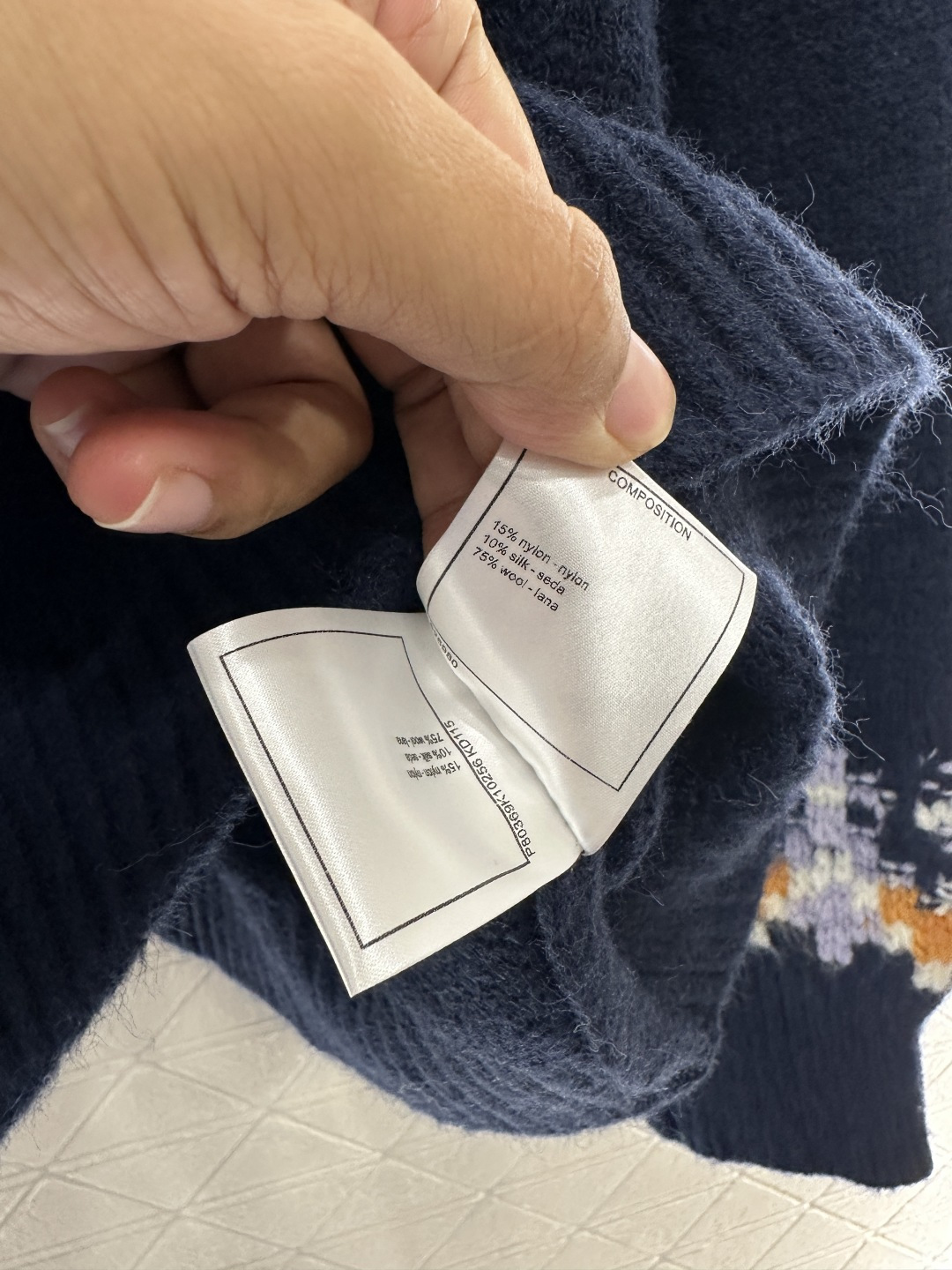 ♥Chane*♥2025新品上架 重工钩花圆领套头毛衣25coco圣诞🧑‍🎄滑雪🎿系列#定制YB羊绒针织