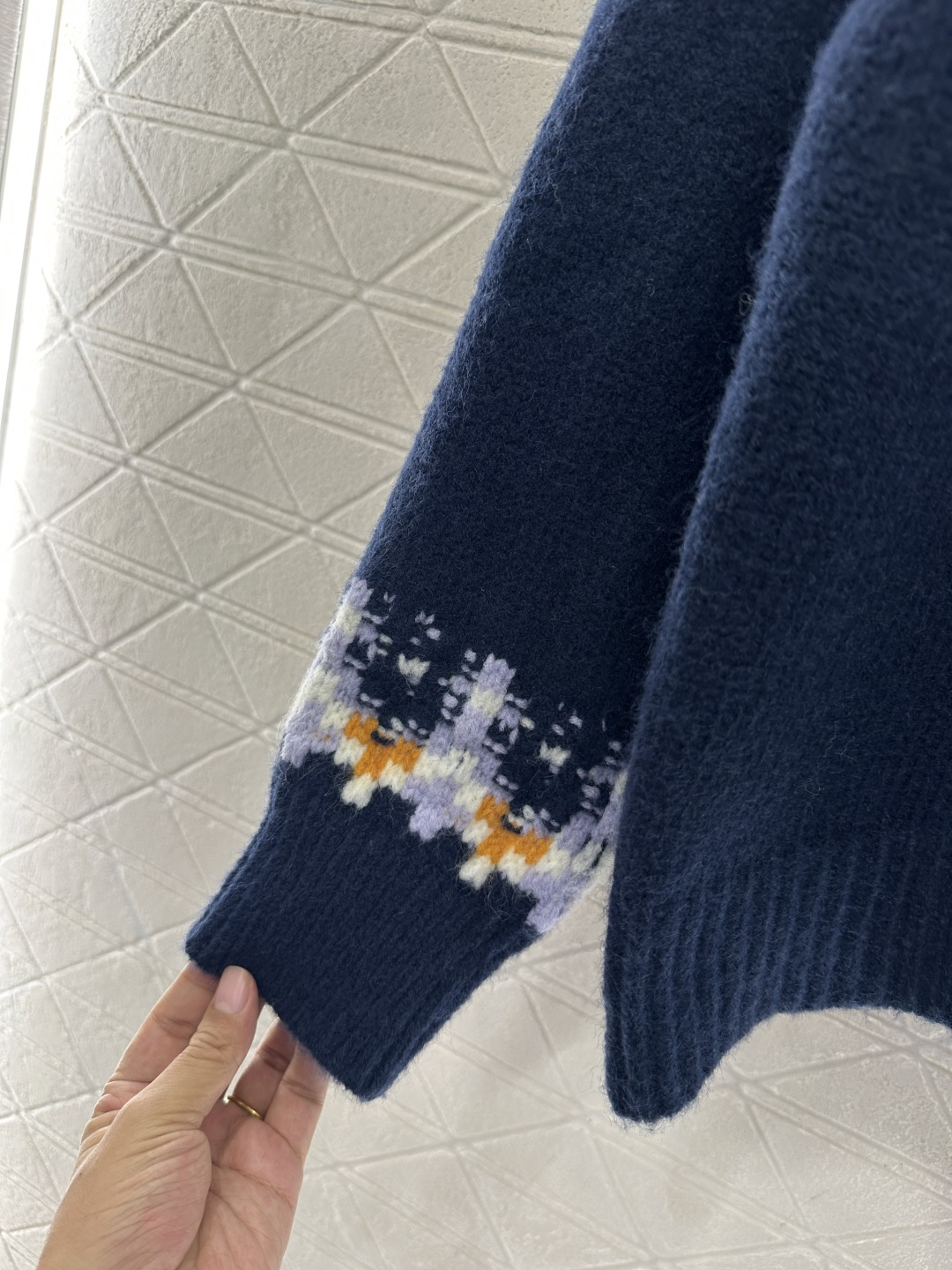 ♥Chane*♥2025新品上架 重工钩花圆领套头毛衣25coco圣诞🧑‍🎄滑雪🎿系列#定制YB羊绒针织