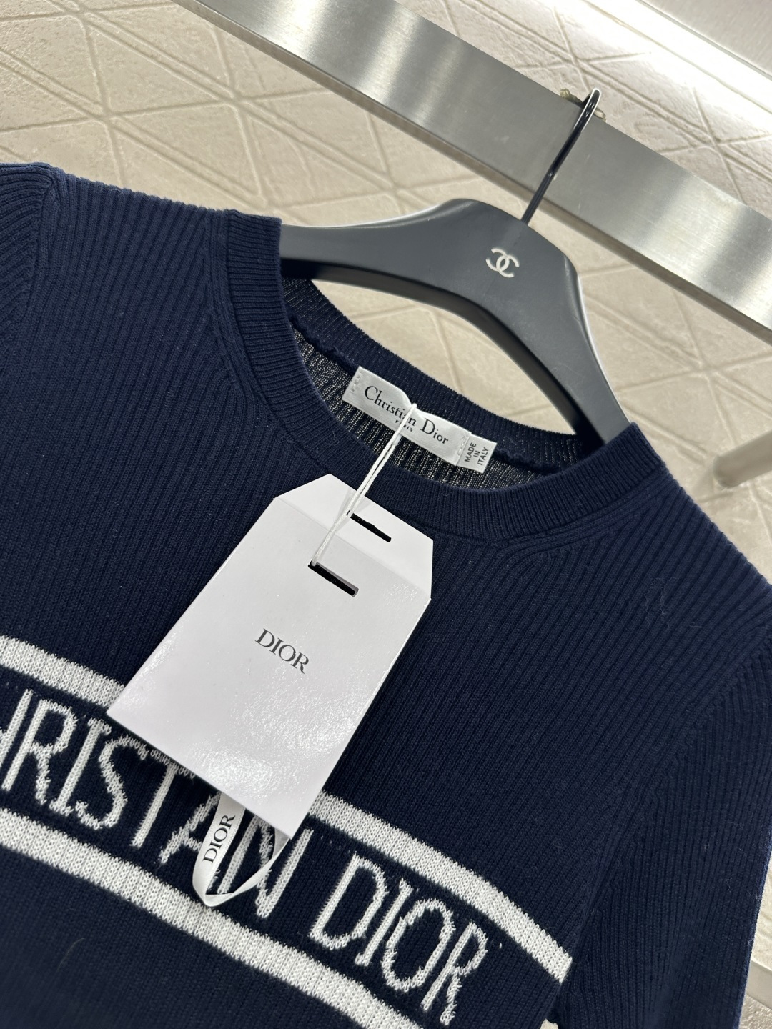 ♥Dio*♥2025新品上架 修身打底五角星针织长袖定制YB羊毛纱线织造，质感高级，舒适柔软，圆领针织长