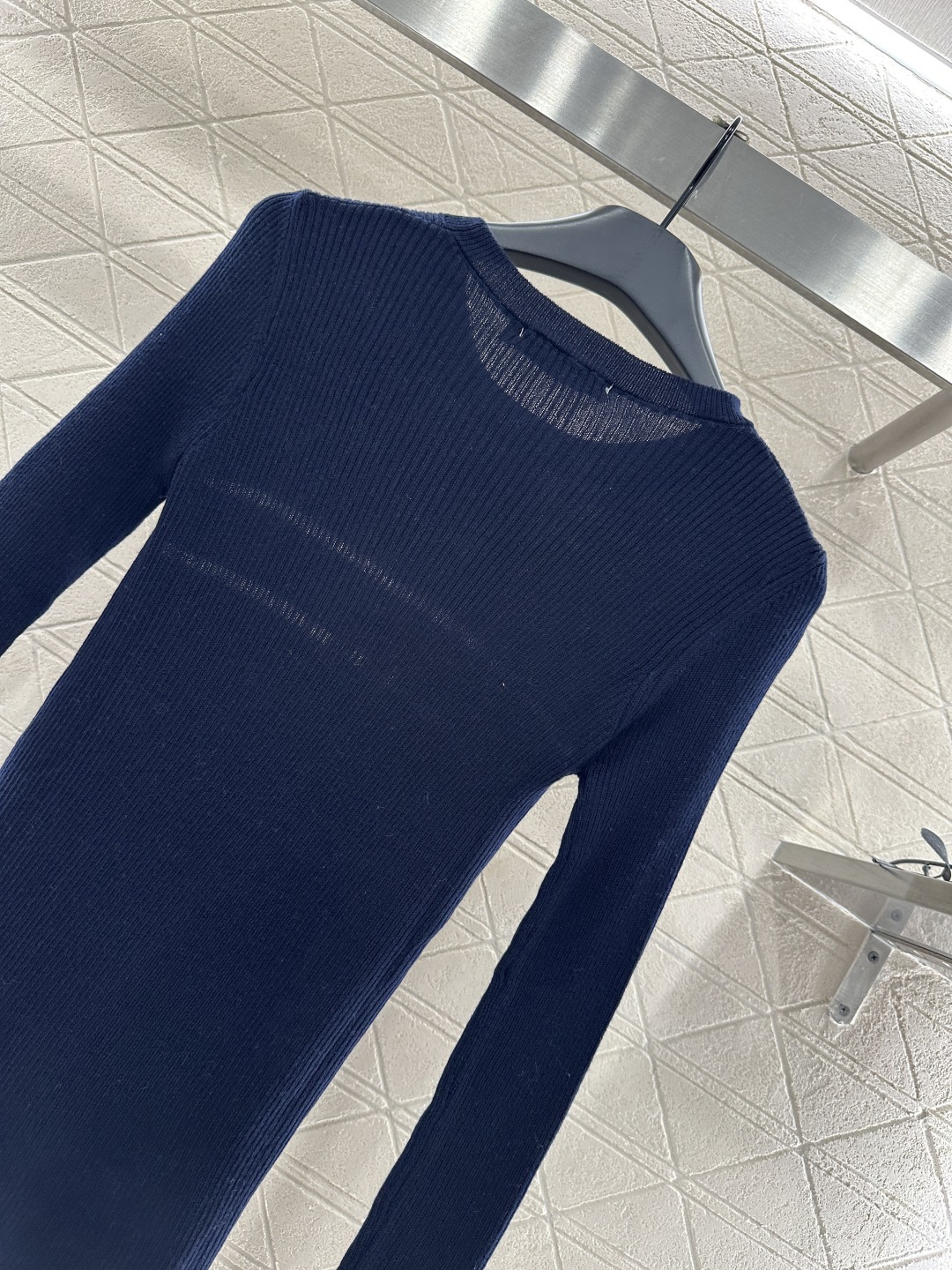 ♥Dio*♥2025新品上架 修身打底五角星针织长袖定制YB羊毛纱线织造，质感高级，舒适柔软，圆领针织长