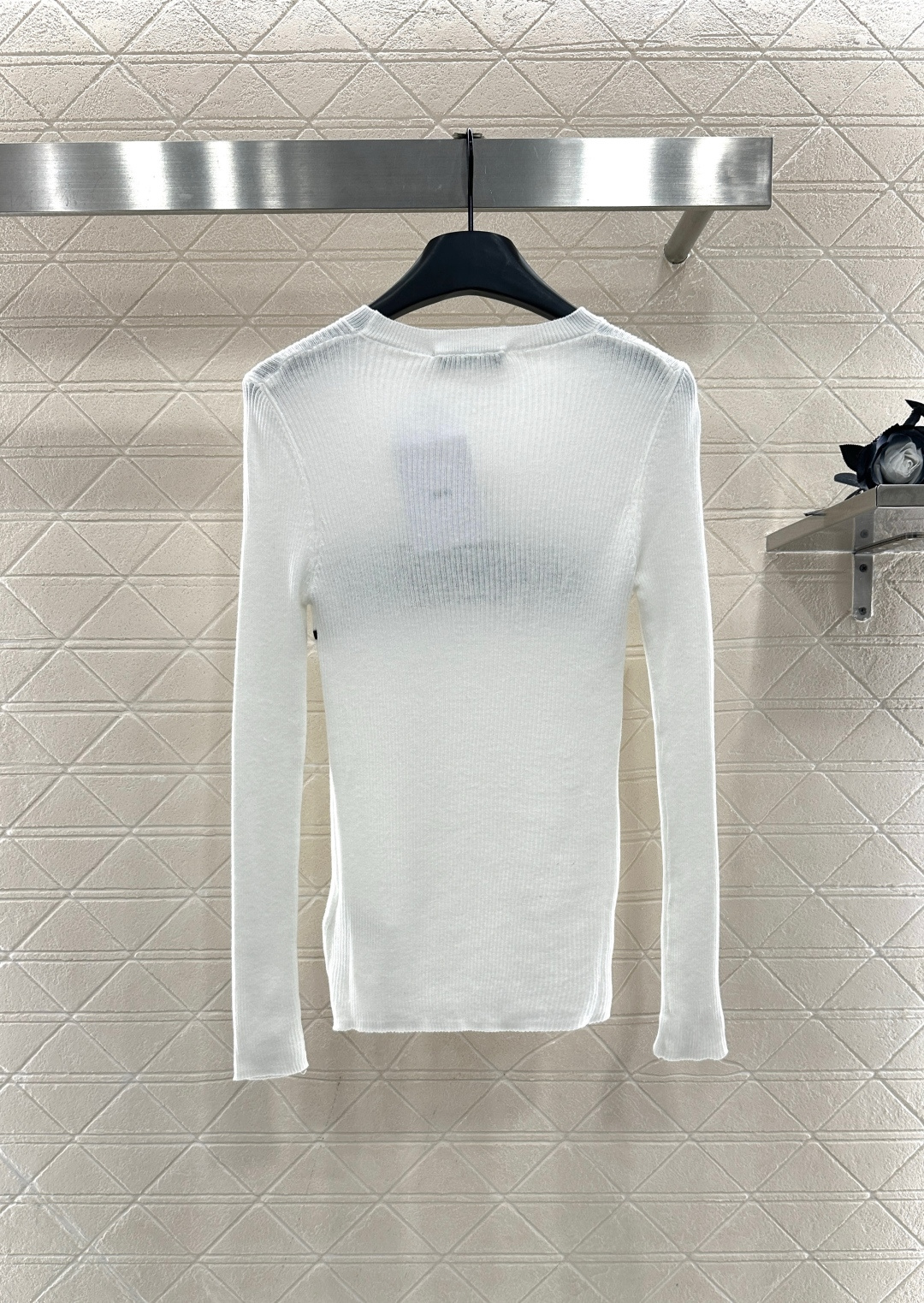 ♥Dio*♥2025新品上架 修身打底五角星针织长袖定制YB羊毛纱线织造，质感高级，舒适柔软，圆领针织长