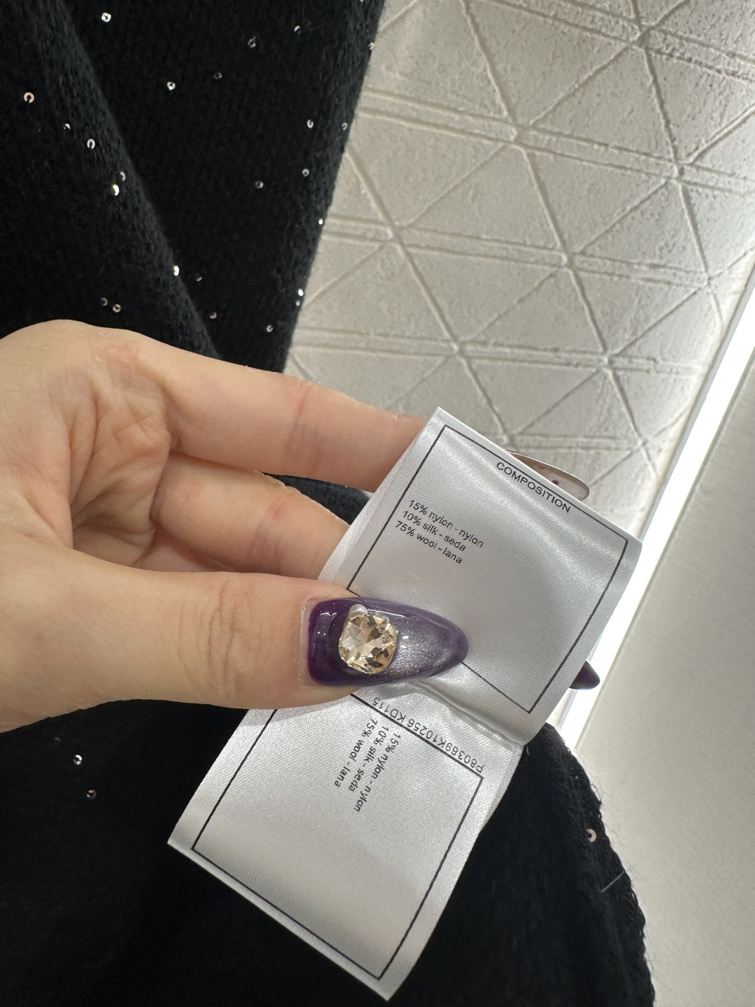 ♥Chane*♥2025新品上架 珍珠环脖针织连衣裙定制YB羊毛纱线织造，质感高级，舒适柔软，圆领针织裙