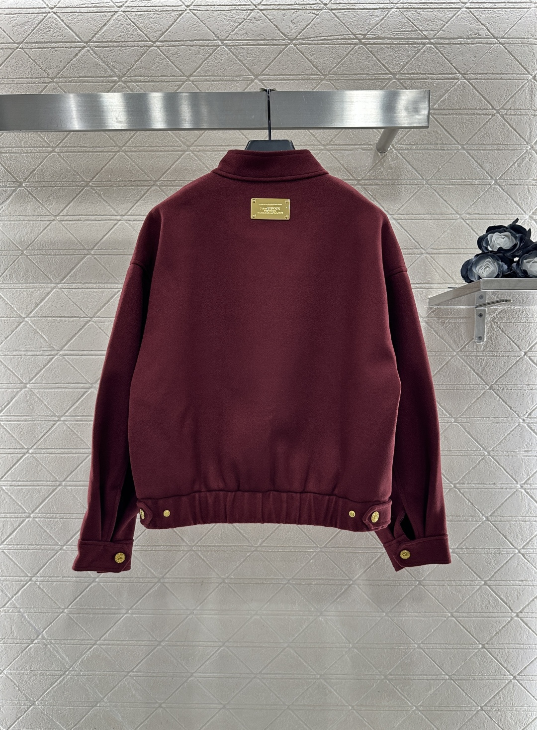 ♥Louis Vuitto*♥2025新品上架 口袋按扣夹克外套定制YB进口毛呢材质，质感光泽，挺括有型