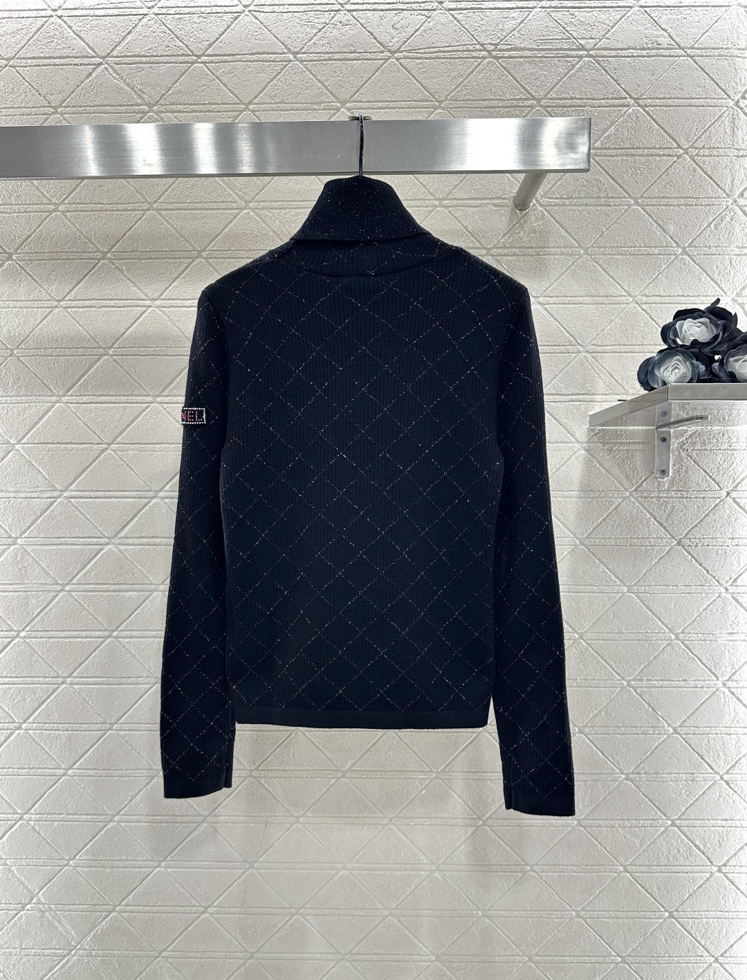 ♥Chane*♥2025新品上架 高领针织套头毛衣25coco滑雪🎿系列#定制YB羊毛纱线织造，质感细腻