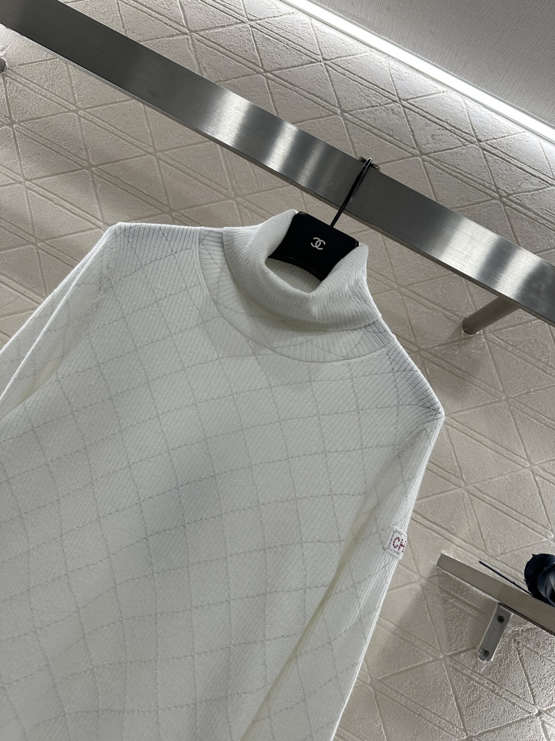 ♥Chane*♥2025新品上架 高领针织套头毛衣25coco滑雪🎿系列#定制YB羊毛纱线织造，质感细腻