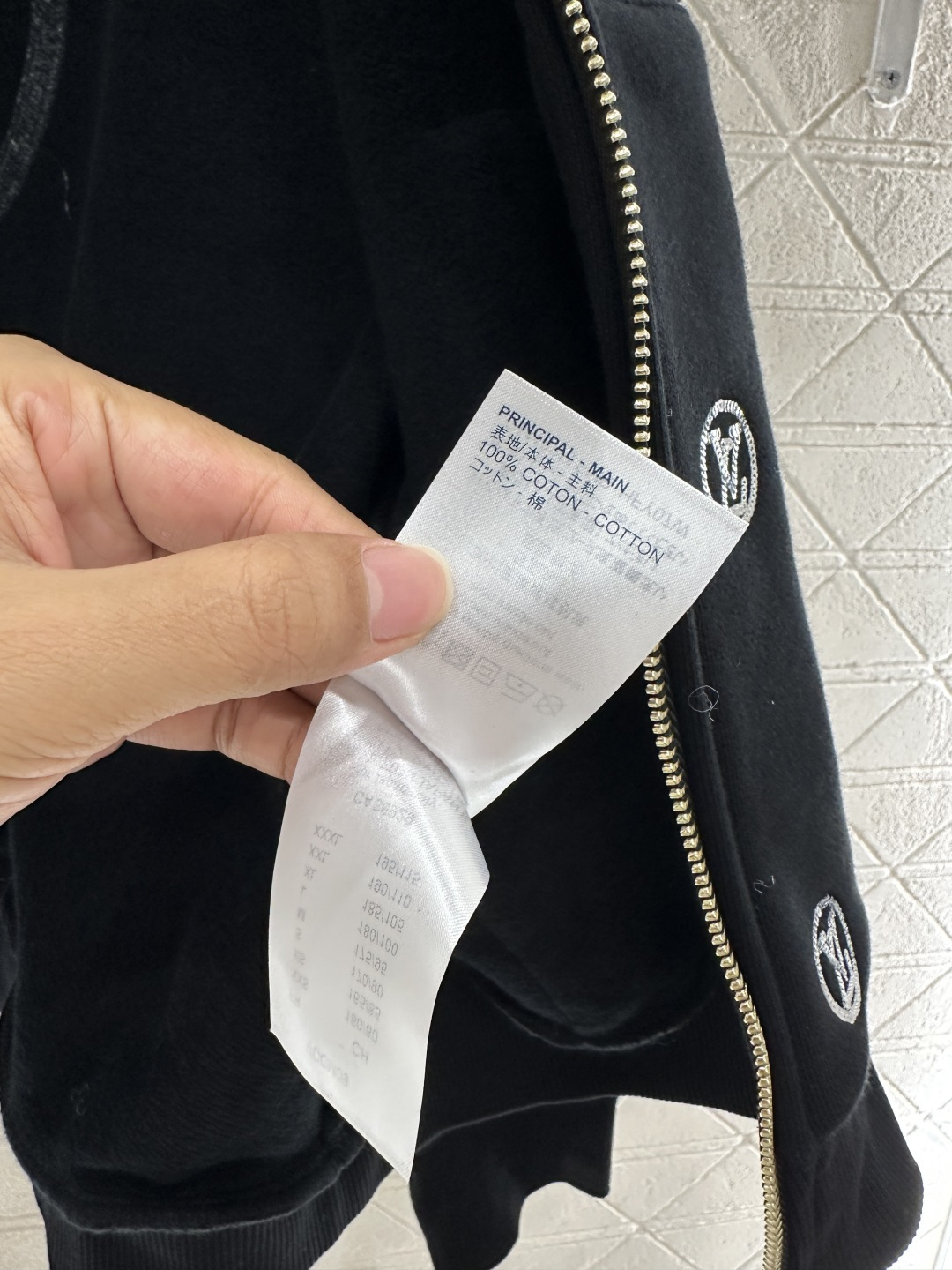 ♥Louis vuitto*♥2025新品上架 连帽亮片徽标外套长裤套装定制YB斜纹全棉材质，秋冬保暖厚