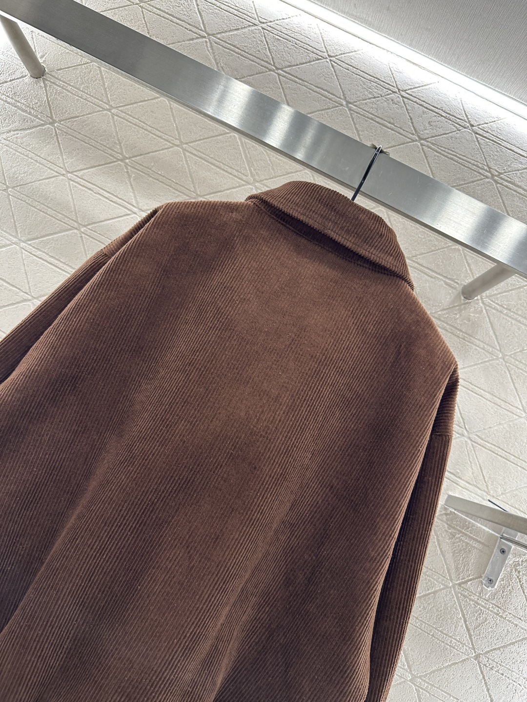 ♥Miumi*♥2025新品上架 灯芯绒夹克外套长裤套装定制YB进口灯芯绒材质，质感细腻，挺括有型，翻领