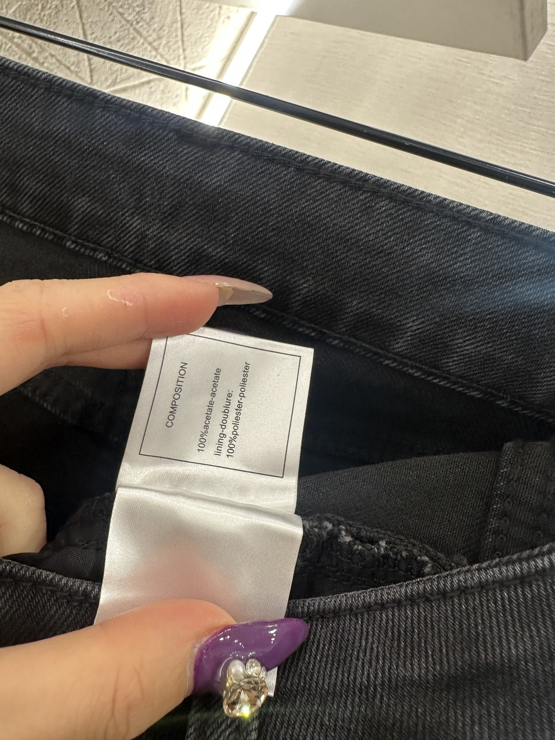 ♥Chane*♥2025新品上架 复古牛仔微喇长裤定制YB斜纹棉牛仔材质，舒适弹力，穿搭有型，弹力微喇长