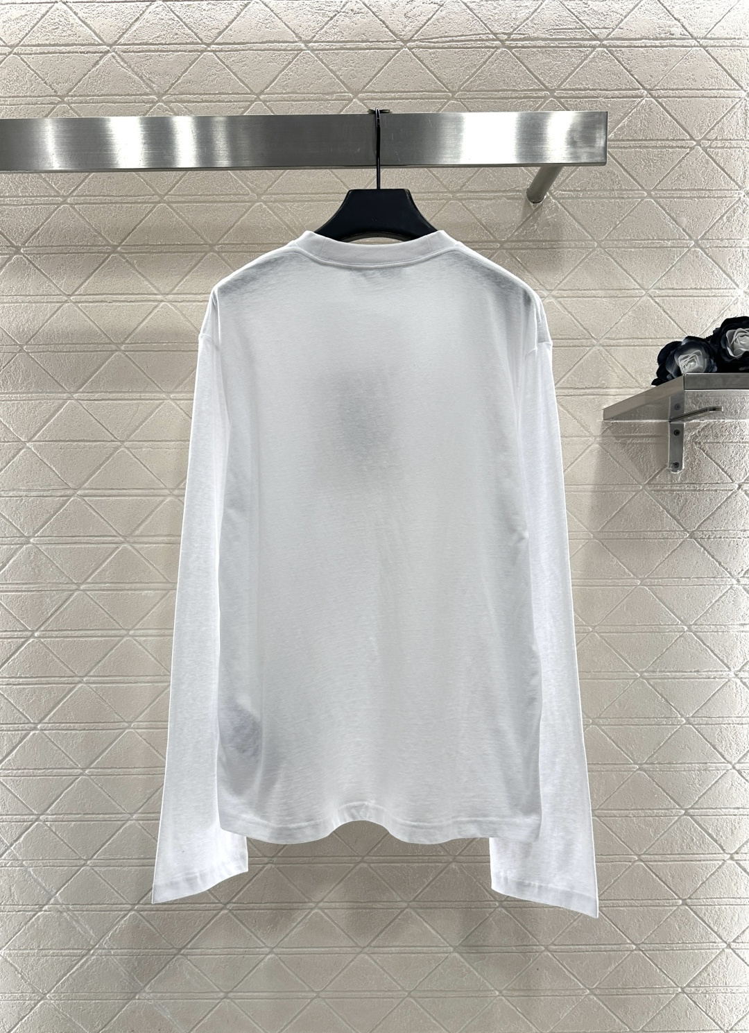 ♥Acne studio*♥2025新品上架 圆领印花长袖上衣定制YB原生全棉材质，质感细腻，舒适好穿，