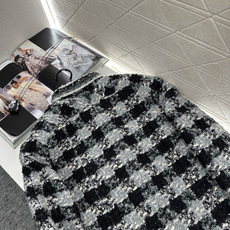 ♥Chane*♥2025新品上架 编织立领洋装外套25coco滑雪🎿系列#定制YB进口粗纺羊毛呢 ♥Chane*♥2025新品上架 编织立领洋装外套25coco滑雪🎿系列#定制YB进口粗纺羊毛呢