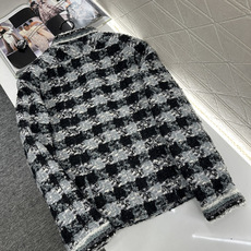 ♥Chane*♥2025新品上架 编织立领洋装外套25coco滑雪🎿系列#定制YB进口粗纺羊毛呢 ♥Chane*♥2025新品上架 编织立领洋装外套25coco滑雪🎿系列#定制YB进口粗纺羊毛呢