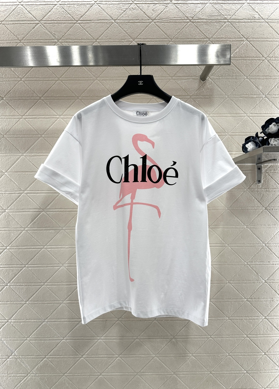 ♥Chlo*♥2025新品上架      圆领印花徽标𝑇𝑒𝑒定制YB斜纹全棉材质，透气舒适，质感十足，宽