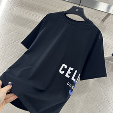 ♥Celin*♥2025新品上架 圆领印花徽标𝑇𝑒𝑒定制YB原生全棉材质,透气舒适,质感十足, ♥Celin*♥2025新品上架 圆领印花徽标𝑇𝑒𝑒定制YB原生全棉材质,透气舒适,质感十足,