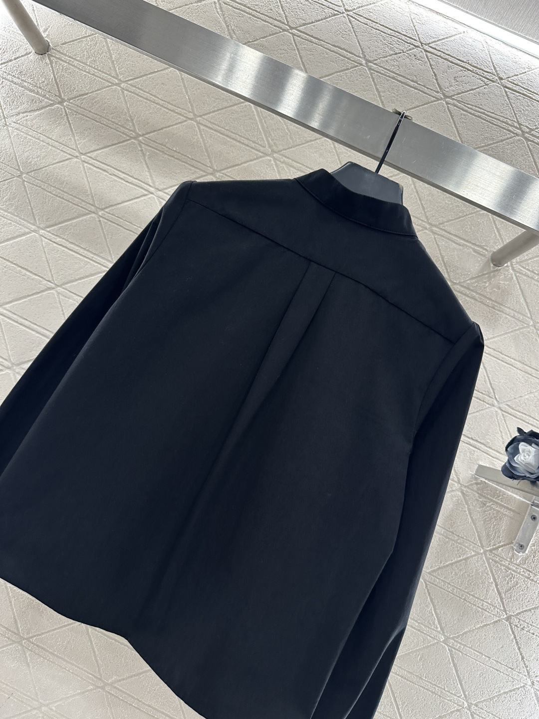 ♥Dio*♥2025新品上架 堆叠蛋糕领衬衣定制YB斜纹全棉材质，质感细腻，舒适透气，花边衬衫版型，大身