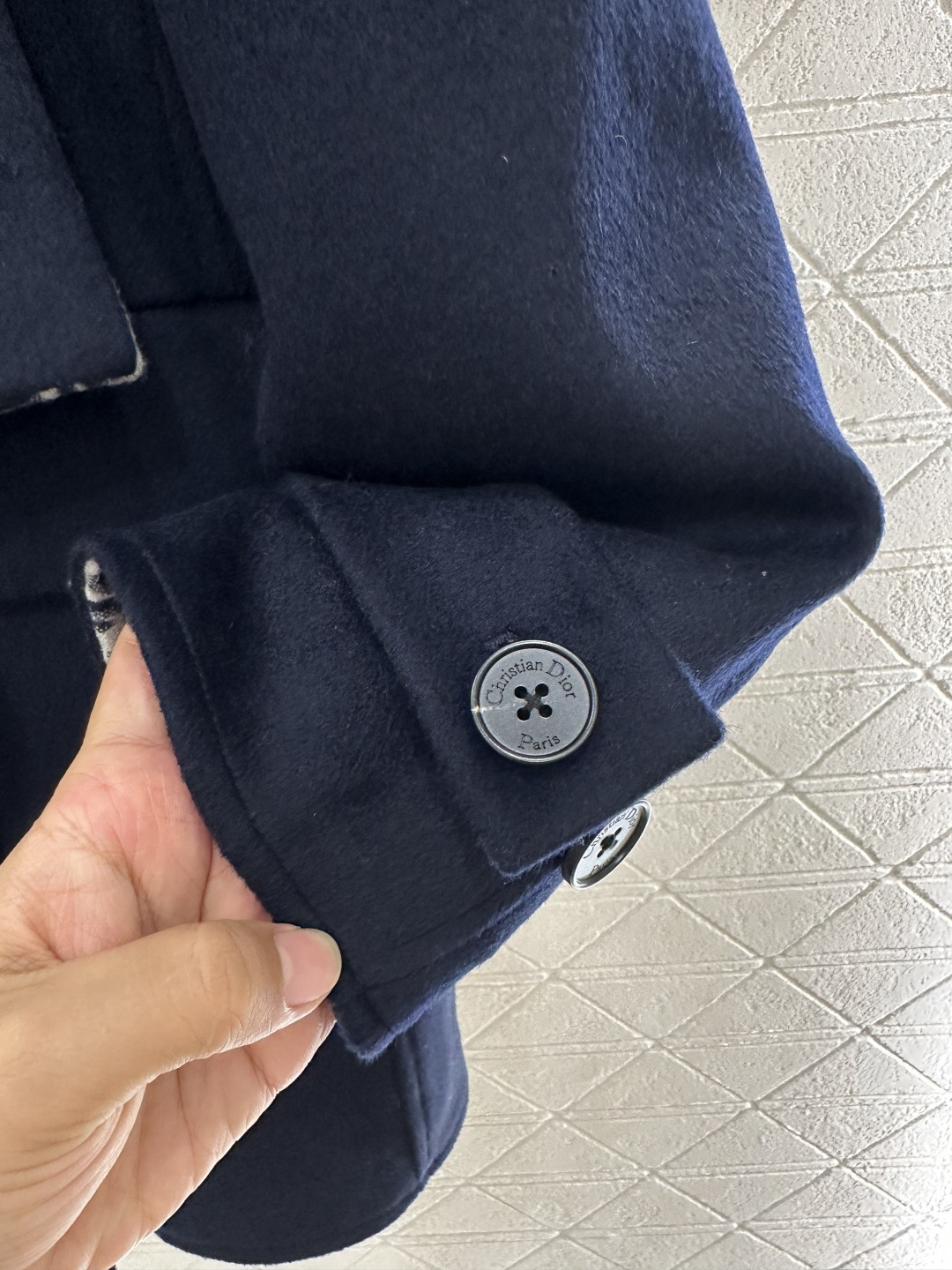 ♥Dio*♥2025新品上架 可拆卸围巾多穿毛呢外套定制YB进口羊毛毛呢材质，肌理明显，品相高级，围巾毛