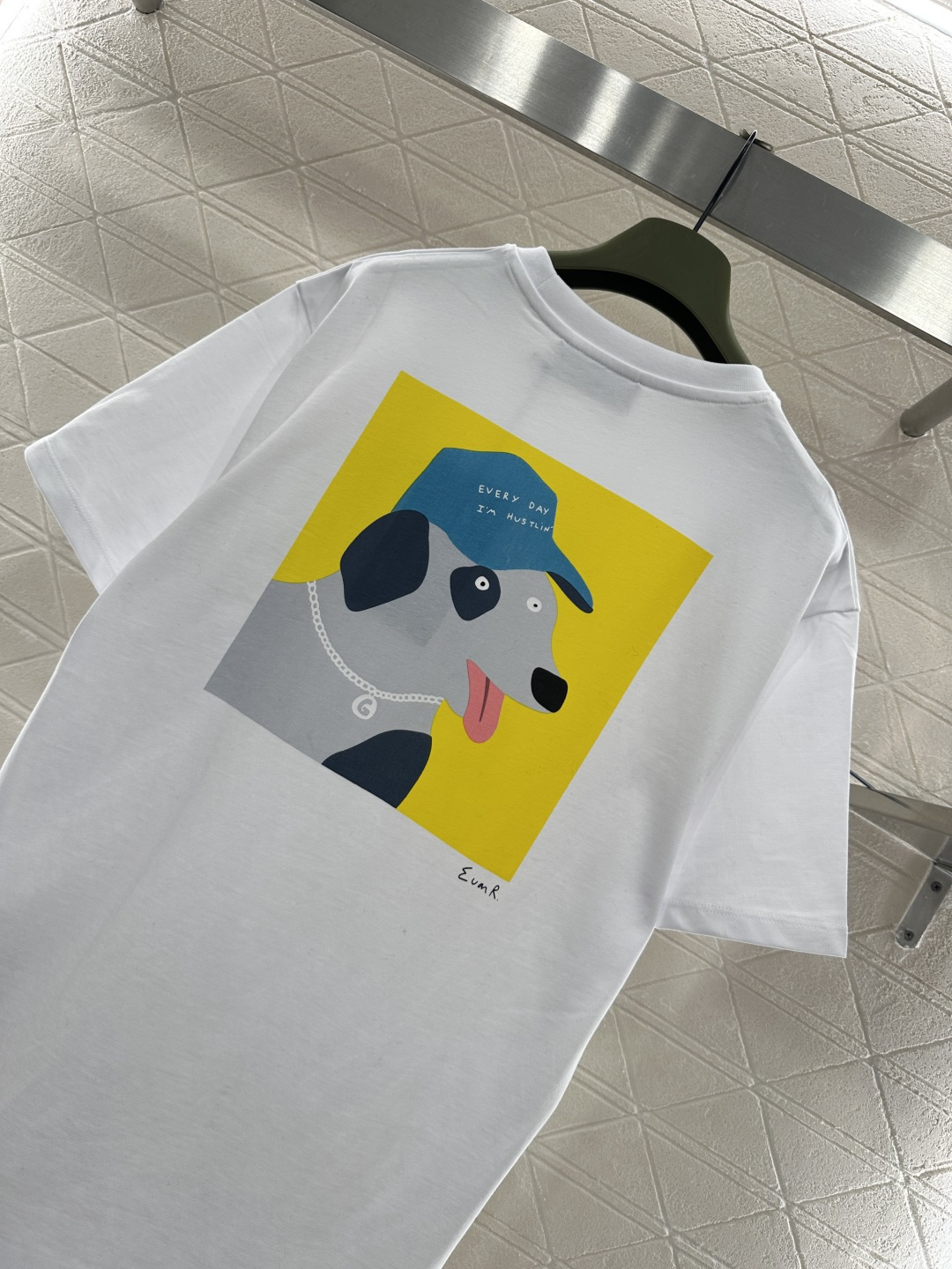 ♥Gucc*♥2025新品上架 圆领卡通印花𝑇𝑒𝑒定制YB原生全棉材质，质感细腻，舒适透气，宽松短袖裁剪