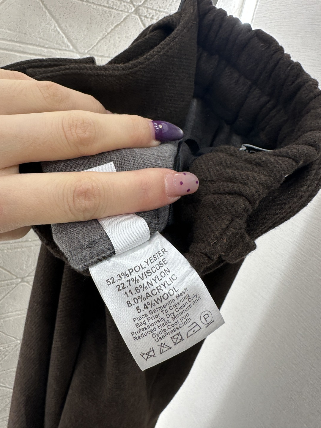 ♥Dio*♥2025新品上架 毛呢腰带西装阔腿长裤定制YB进口羊毛呢混纺材质，面料柔挺舒适，垂顺有型，厚