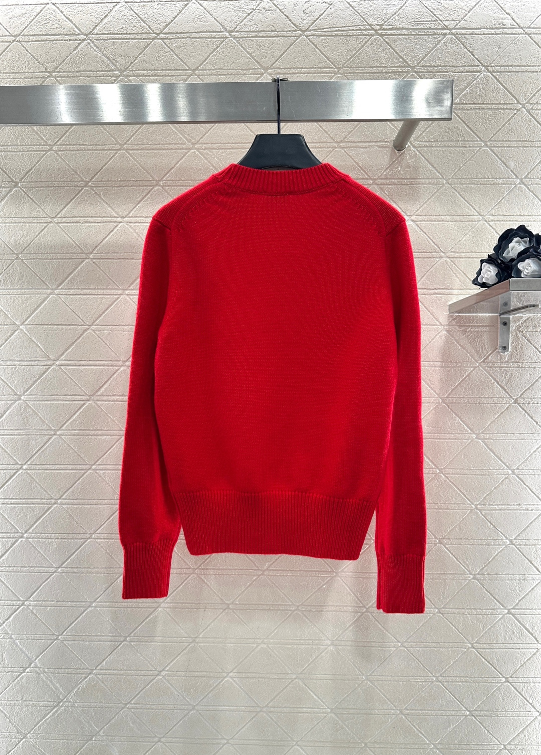 ♥BBR*♥2025新品上架 贺岁刺绣战马针织毛衣新年贺岁系列#定制YB羊毛纱线织造，穿搭舒适，质感十足