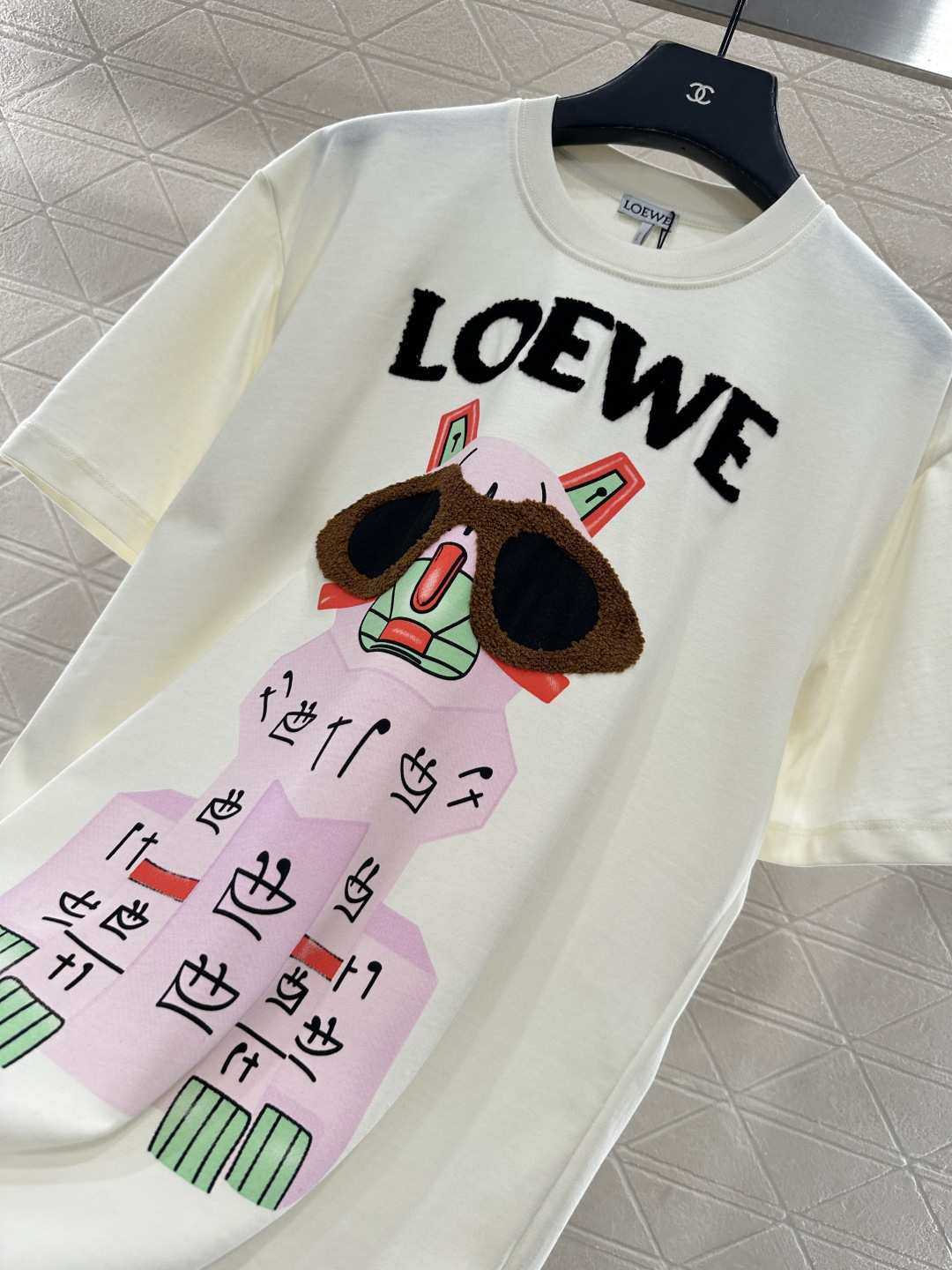 ♥Loew*♥2025新品上架 圆领卡通印花𝑇𝑒𝑒定制YB斜纹全棉材质，质感细腻，舒适透气，常规短袖裁剪