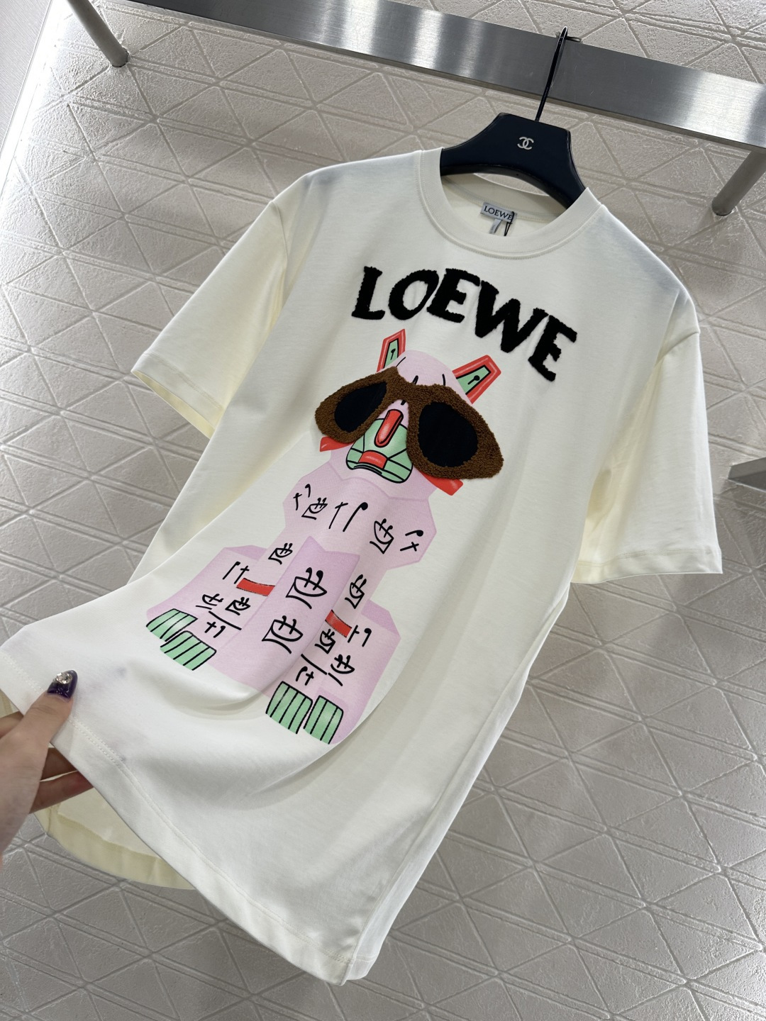 ♥Loew*♥2025新品上架 圆领卡通印花𝑇𝑒𝑒定制YB斜纹全棉材质，质感细腻，舒适透气，常规短袖裁剪