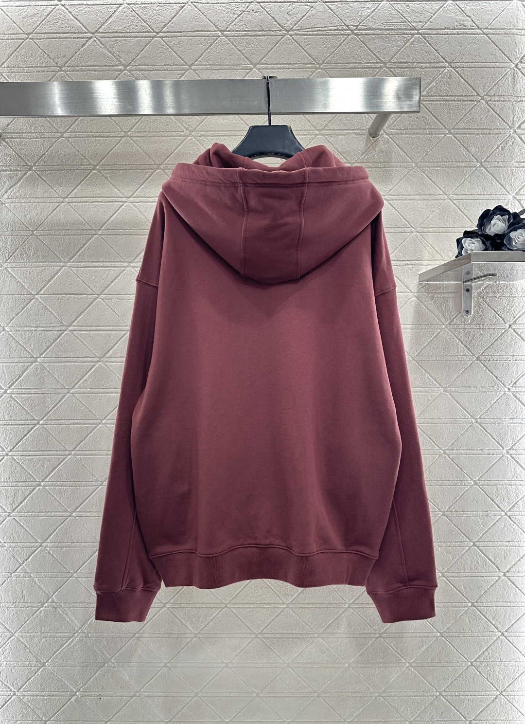 ♥Loew*♥2025新品上架 廓形连帽抽绳拉链卫衣外套定制YB原生全棉材质，舒适软糯，穿搭洋气，连帽拉