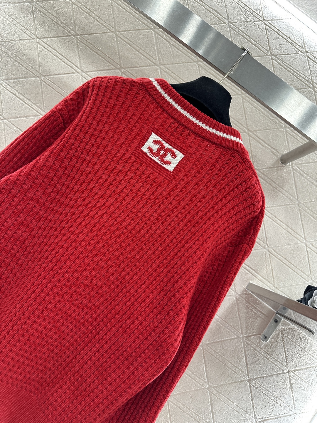 ♥Chane*♥2025新品上架 钩针竖列针织套头毛衣25coco滑雪🎿系列#定制YB羊毛纱线织造，质感