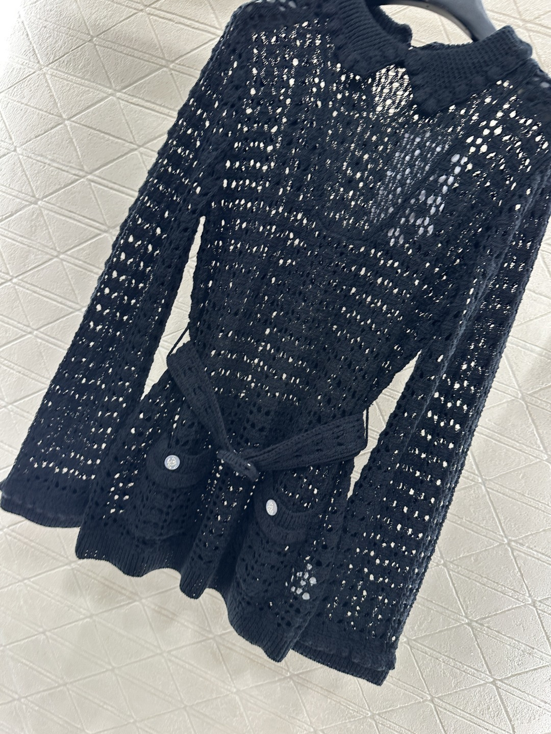 ♥Chane*♥2025新品上架 翻领收腰针织套头毛衣罩衫定制YB棉毛纱线织造，细腻舒适，品相高级，翻领