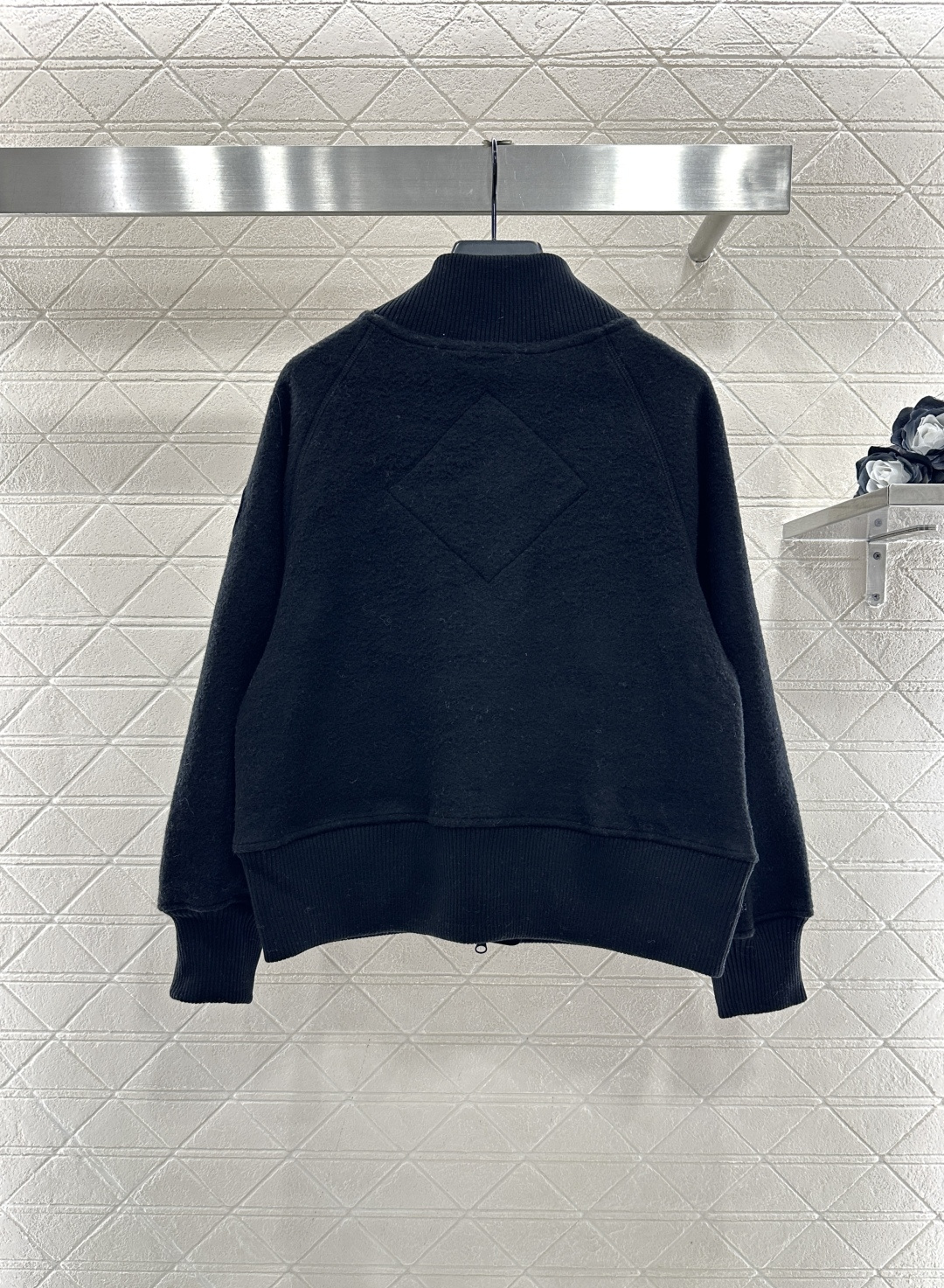 ♥Canada Goos*♥2025新品上架 毛呢棒球外套定制YB进口羊毛呢材质，质感柔软，保暖亲肤，立