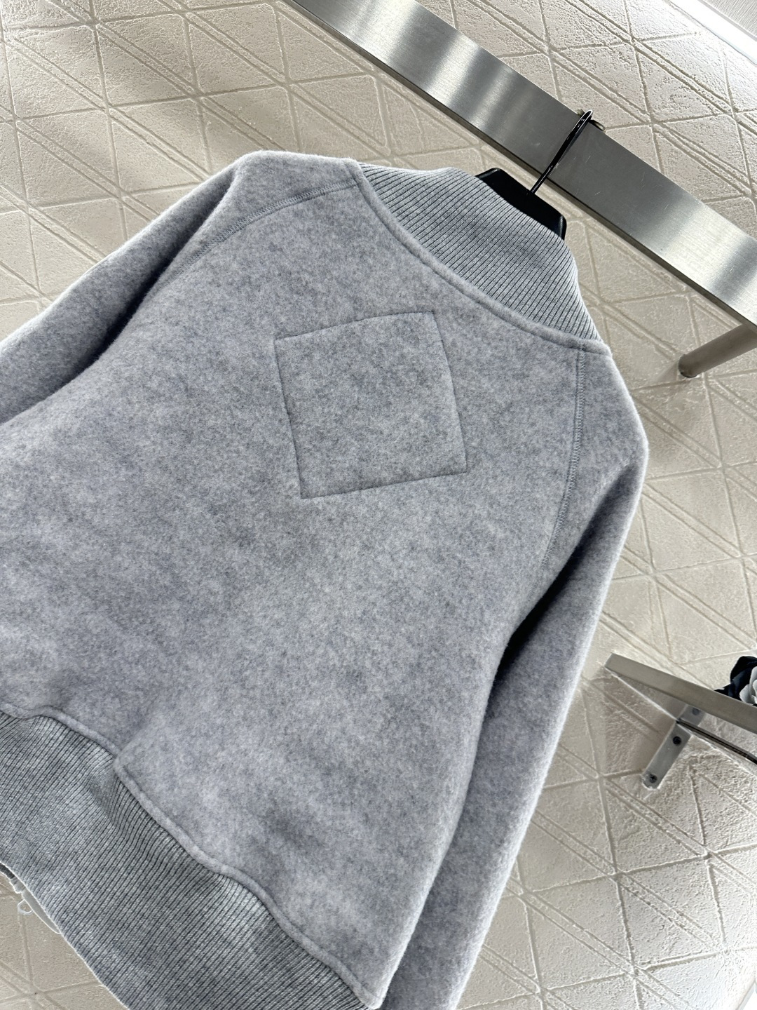 ♥Canada Goos*♥2025新品上架 毛呢棒球外套定制YB进口羊毛呢材质，质感柔软，保暖亲肤，立