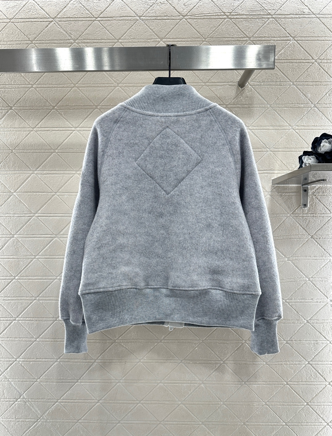 ♥Canada Goos*♥2025新品上架 毛呢棒球外套定制YB进口羊毛呢材质，质感柔软，保暖亲肤，立