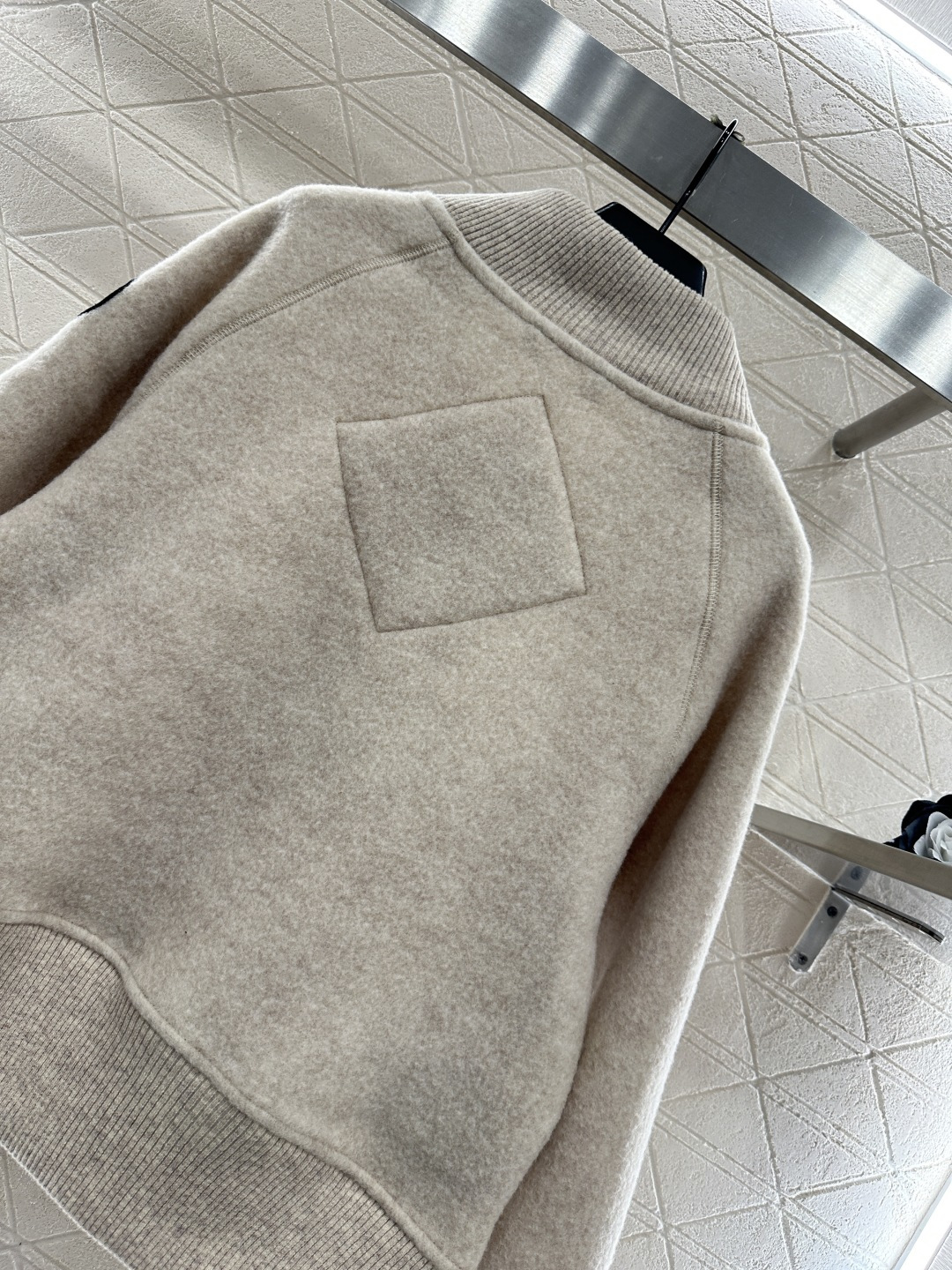 ♥Canada Goos*♥2025新品上架 毛呢棒球外套定制YB进口羊毛呢材质，质感柔软，保暖亲肤，立